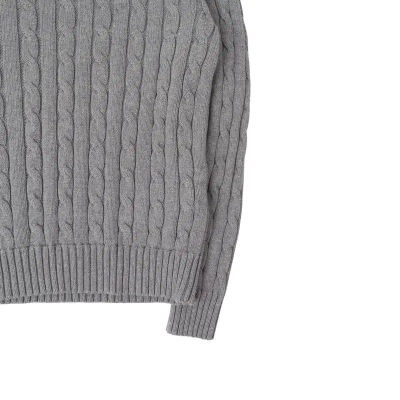 ポロ ラルフローレン グレー コットン ケーブル ニット - メルカリ