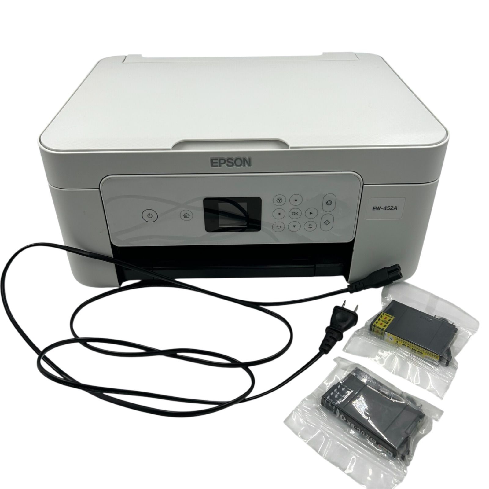 EPSON エプソン プリンタ 4色 スキャナー付 EW-452A - メルカリ