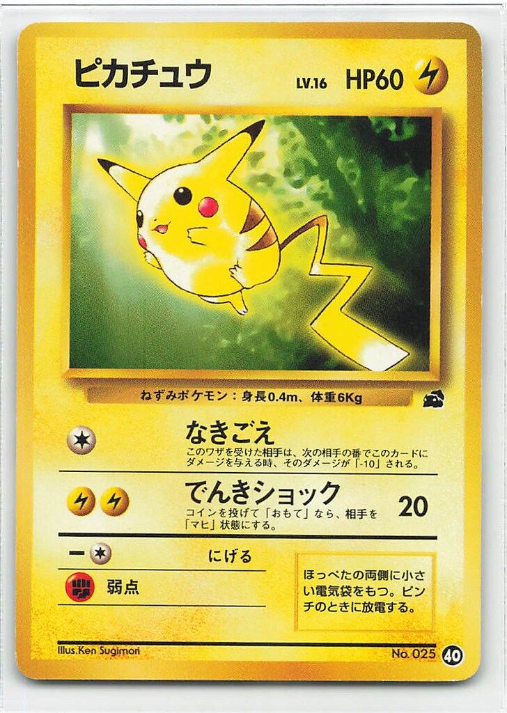 Pokemon イントロパック ポケモン(雷) ピカチュウ（40） - メルカリ