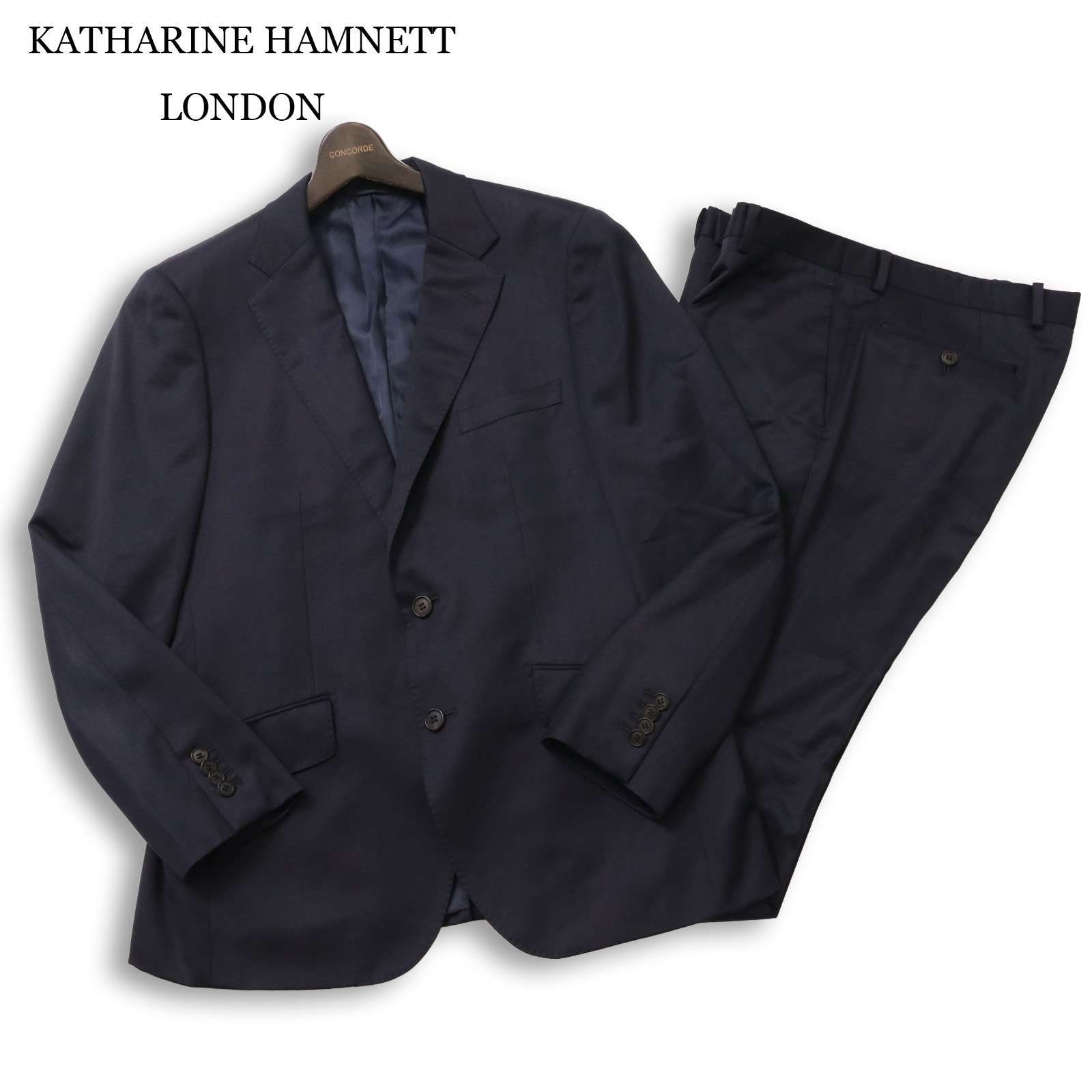 KATHARINE HAMNETT LONDON キャサリン ハムネット ウール シルク混