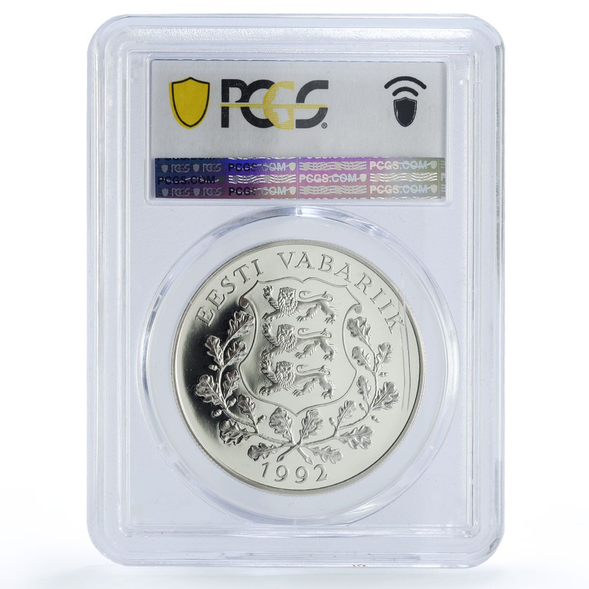 エストニア 10 クローネ バルセロナオリンピック ヨット PR69 PCGS