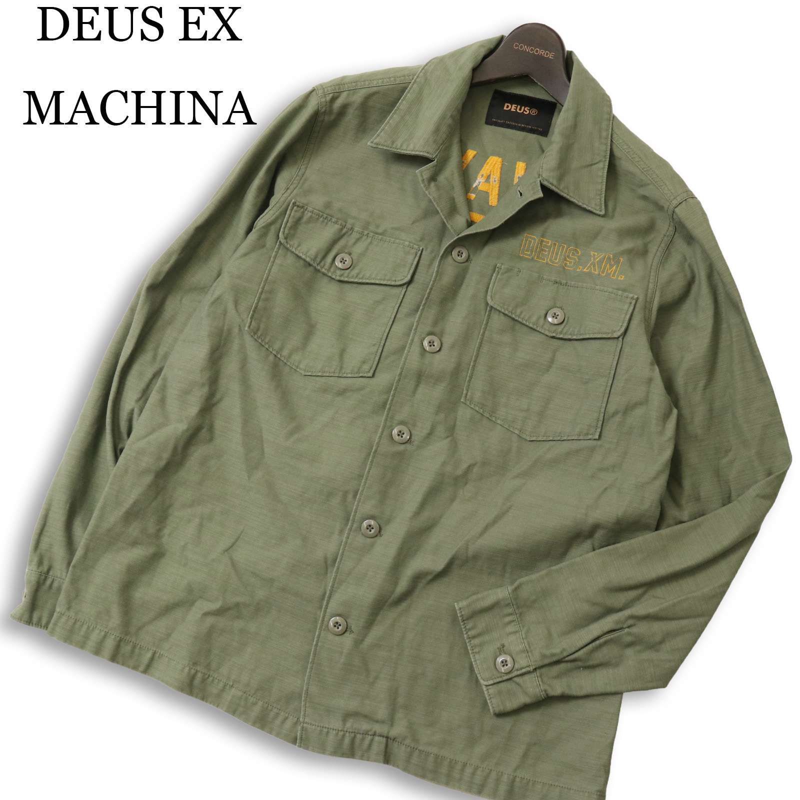 DEUS EX MACHINA デウスエクスマキナ 通年 バック刺繍☆ 長袖 