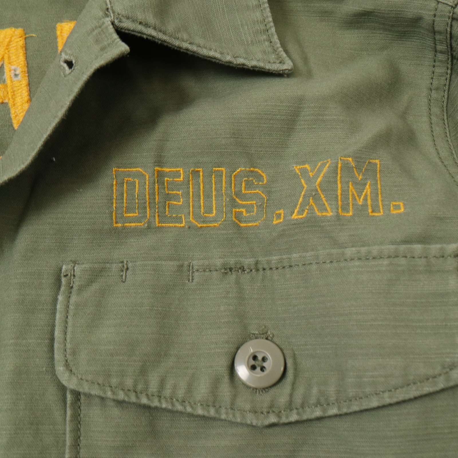 DEUS EX MACHINA デウスエクスマキナ 通年 バック刺繍☆ 長袖 