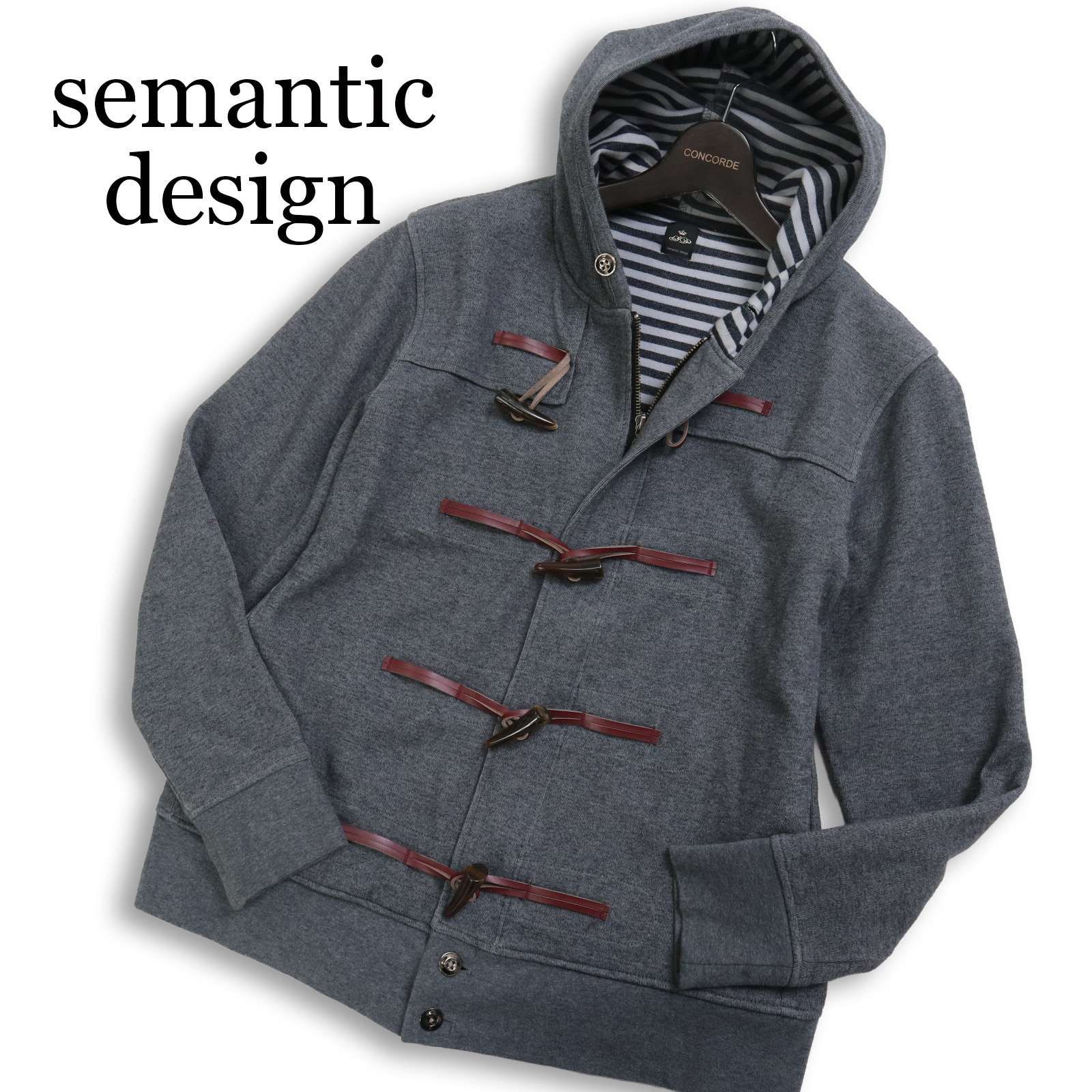 semantic design セマンティック デザイン 秋冬☆ 裏地ボーダー