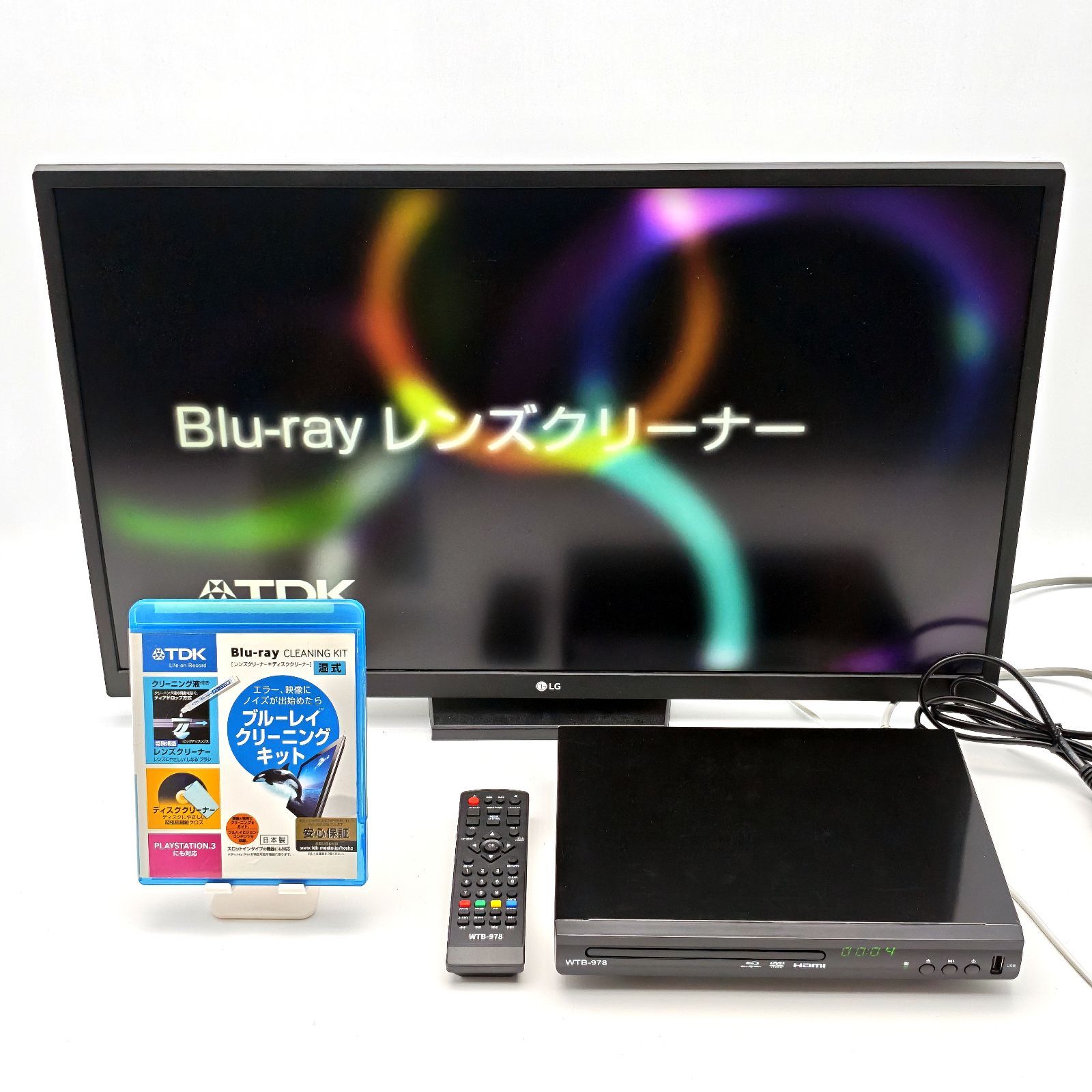 美品】WTB-978 ブルーレイプレーヤー Blu-rayプレーヤー BDプレーヤー