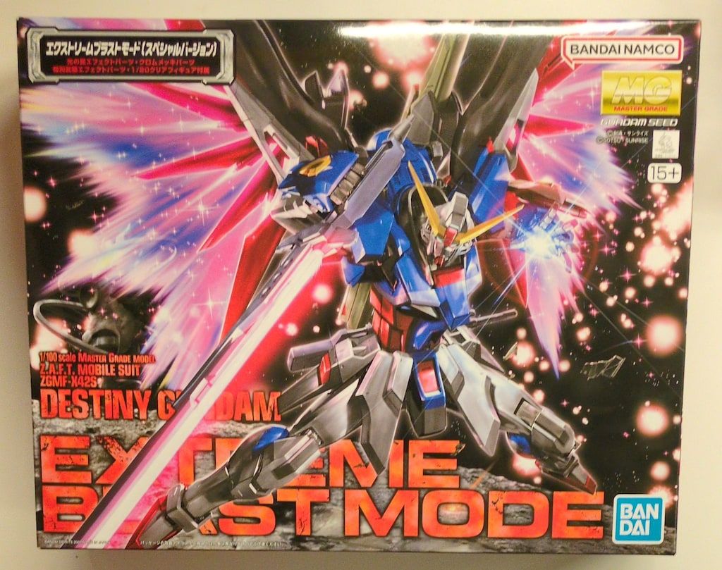 BANDAISPIRITS MG 1/100 バンダイナムコ版 デスティニーガンダム