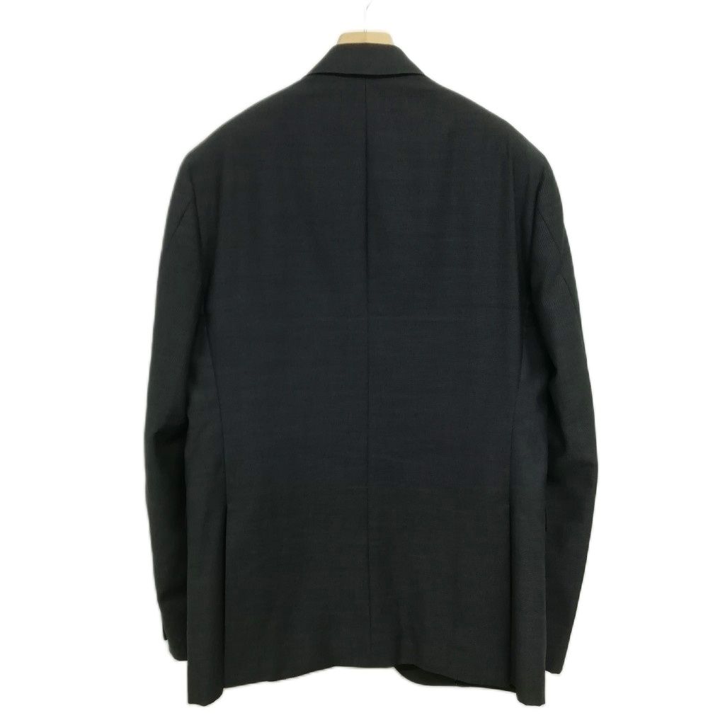 COSTUME NATIONAL HOMME ブラック1B シングル スーツ48 コスチュームナショナルオム CoSTUME NATIONAL HOMME CITY シングル 2B