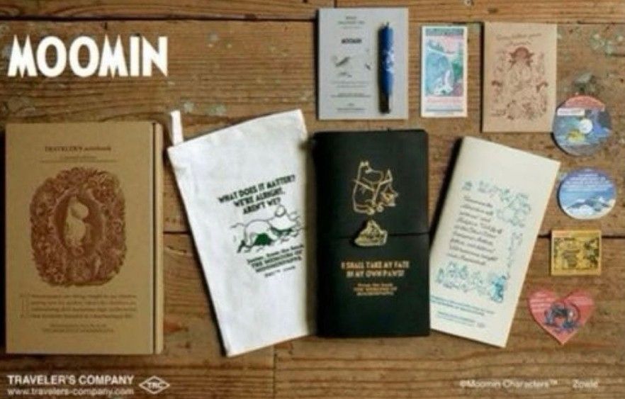 新品未開封】 トラベラーズノート 限定セット MOOMIN パパの思い出