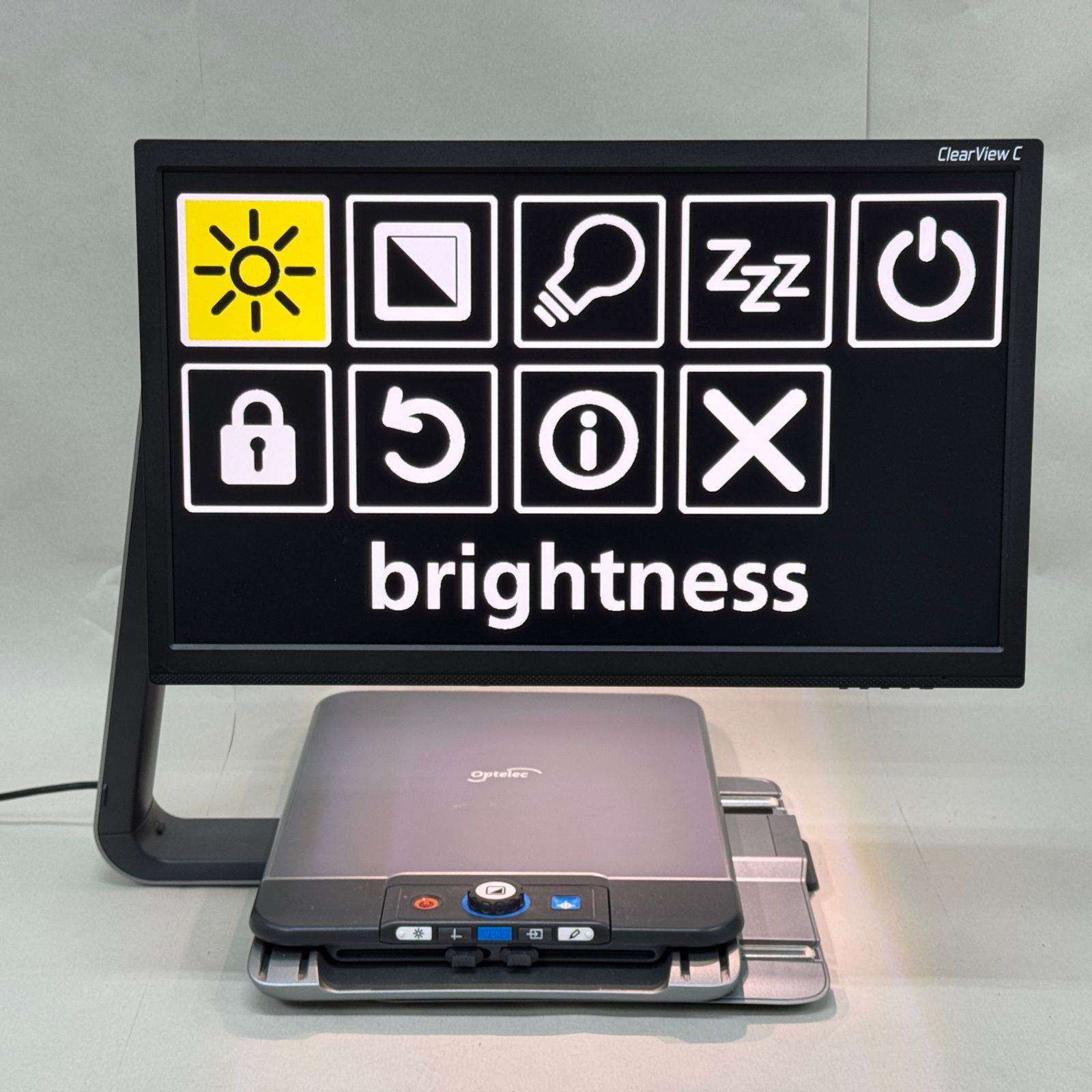 Optelec 拡大読書器 クリアビュー C モニター LCA-222A【C6215-H
