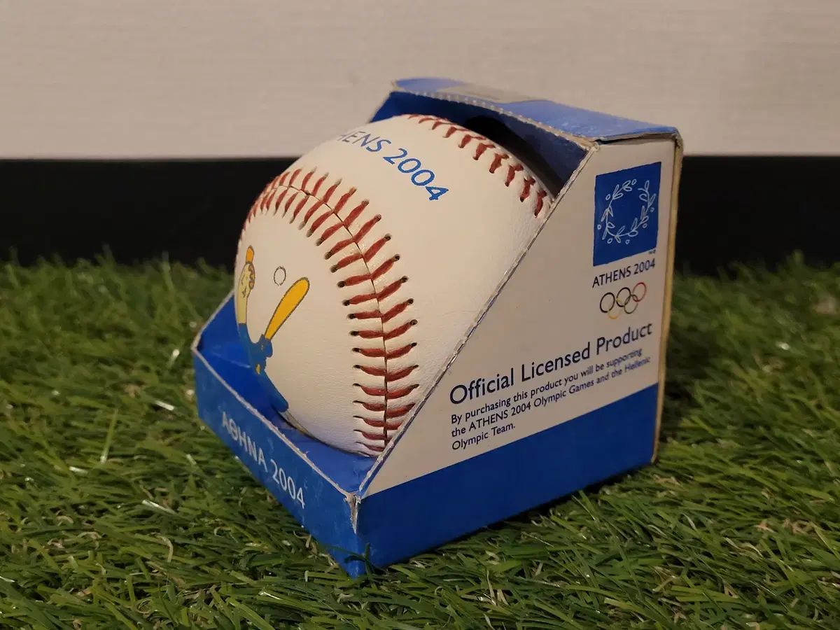 チームロゴ入り野球ボール) 2004 アテネオリンピック 記念球 - メルカリ