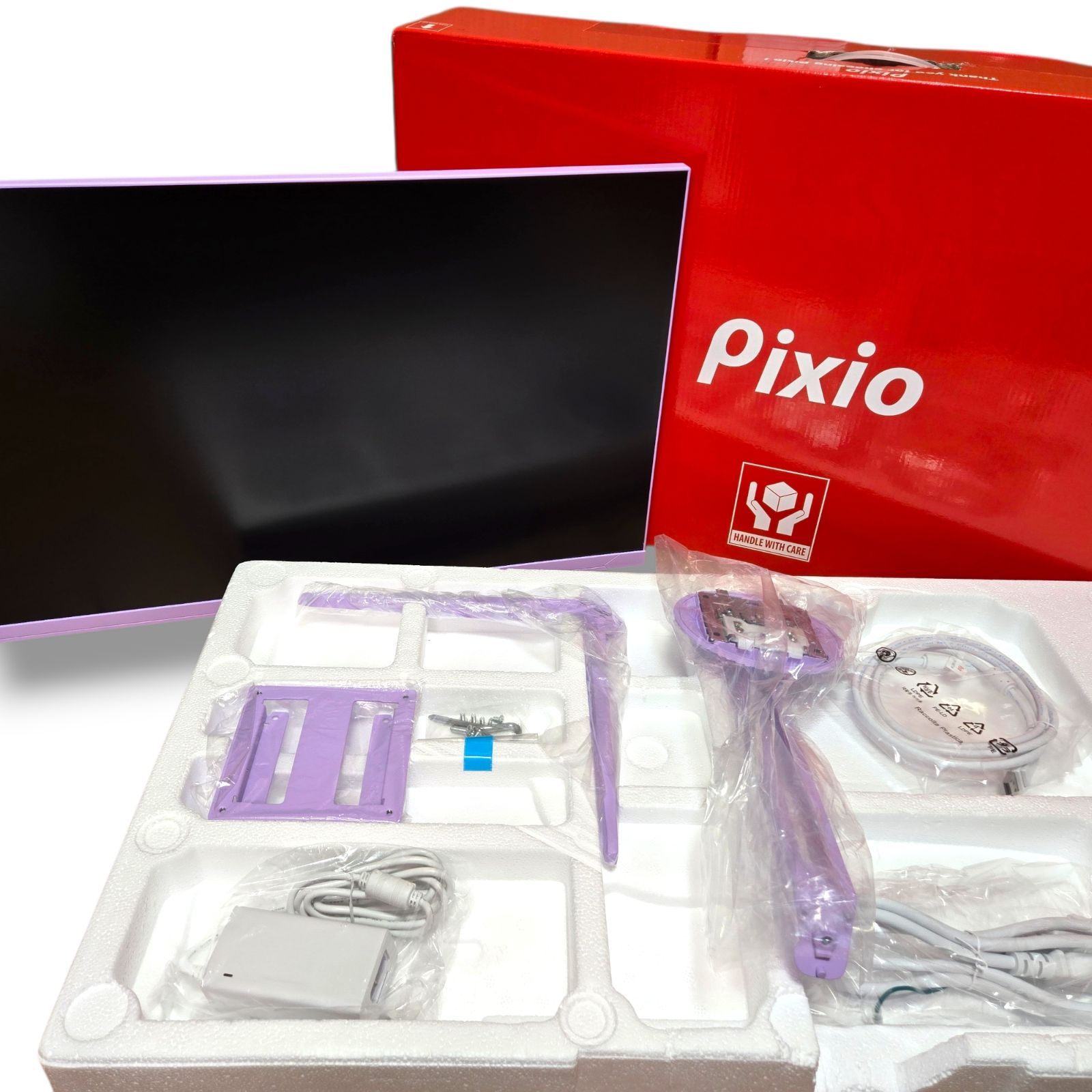 管理番号2119】Pixio PX278 WAVE Pastel Purple ゲーミングモニター 27