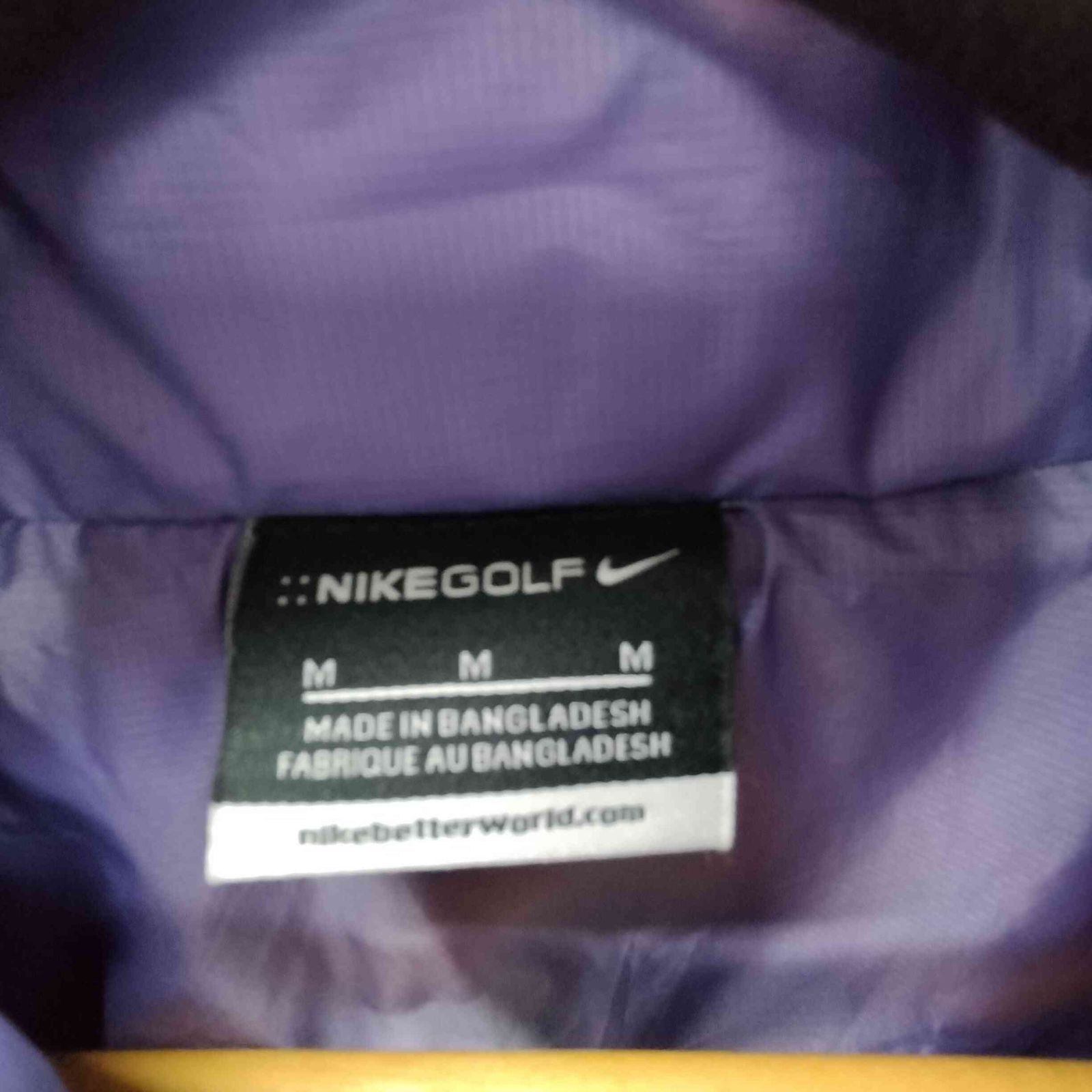 ナイキゴルフ NIKE GOLF 12AW ダブルジップ ダウン ジャケット メンズ