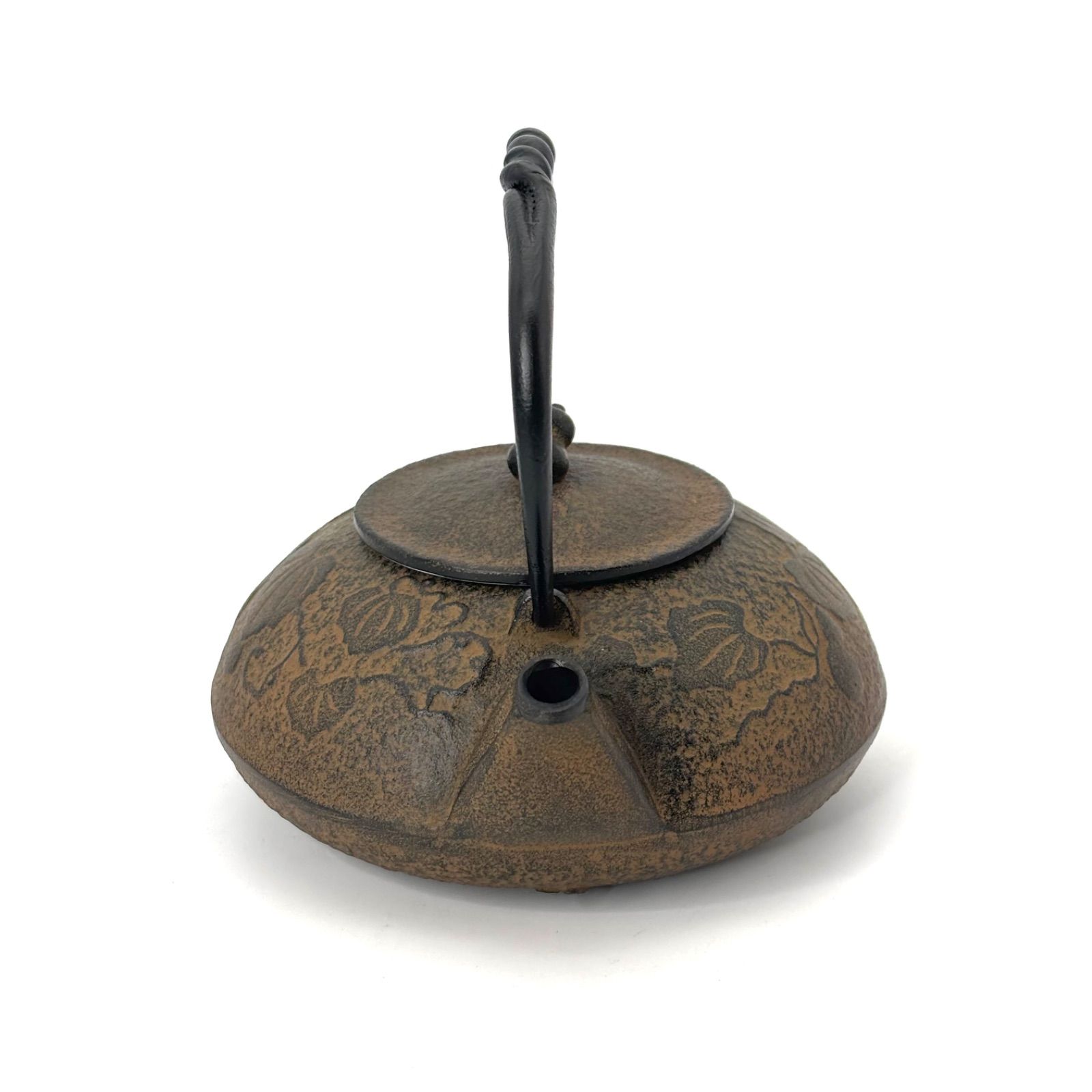 及富】南部鉄器 鉄瓶 （急須）ひさご / 宝生堂 伝統工芸品 茶器 茶道具