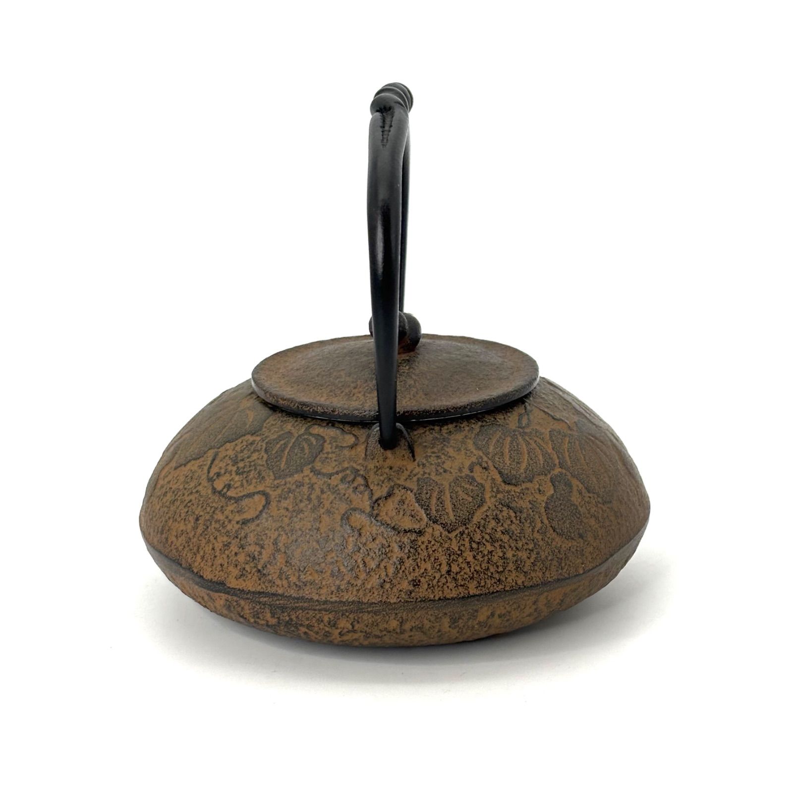 及富】南部鉄器 鉄瓶 （急須）ひさご / 宝生堂 伝統工芸品 茶器 茶道具