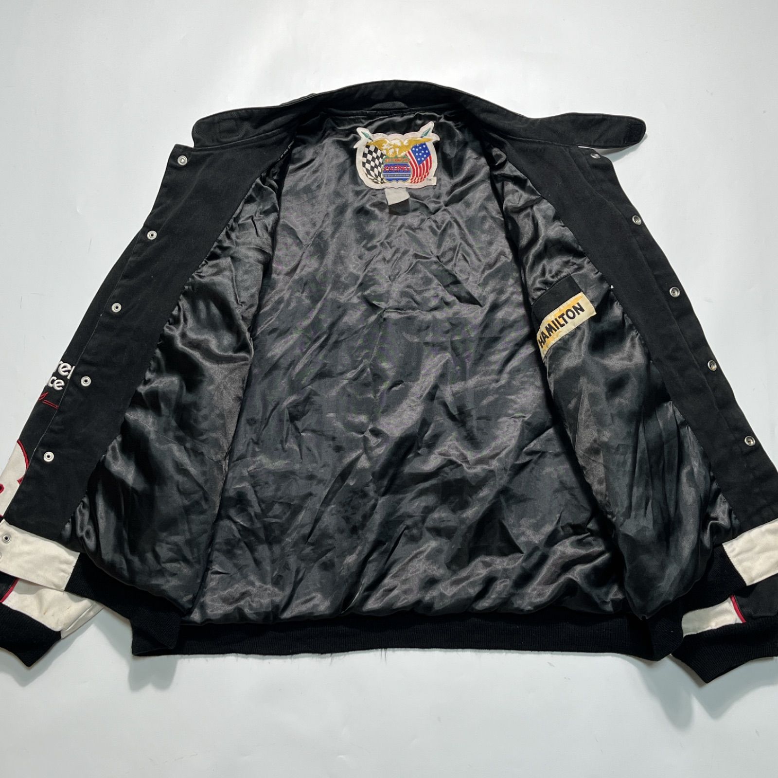 90's Jeff Hamilton NASCAR Racing Jacket ジェフハミルトン