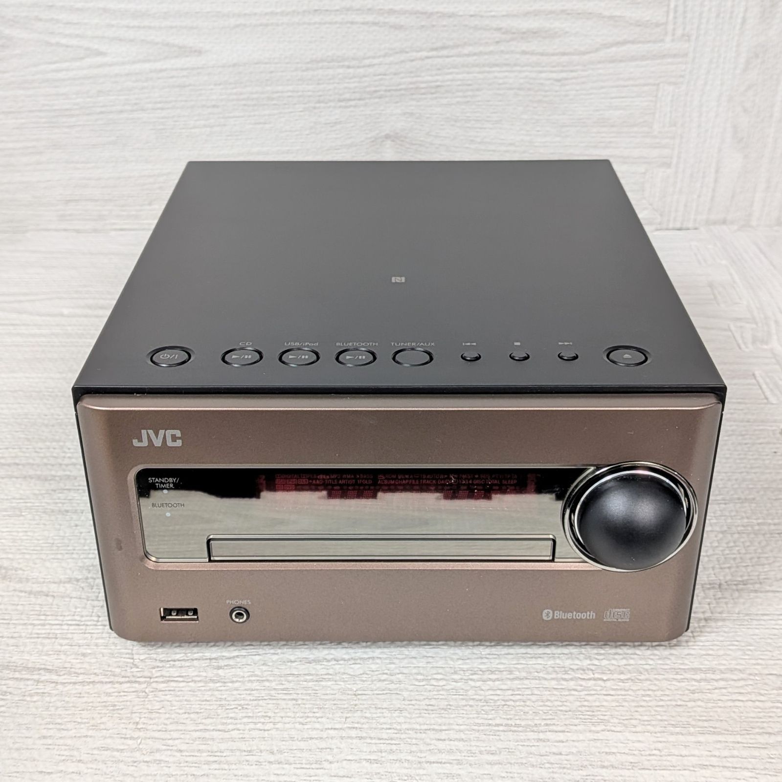 JVC CA-EXS5 Bluetooth CDプレーヤー　2016年製 JVC CA-EXS5 Bluetooth CDプレーヤー 2016年製 リモコン スピーカー