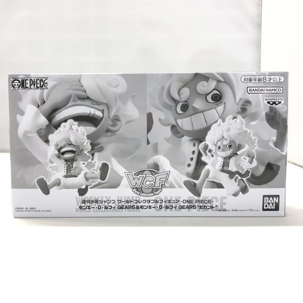 中古】バンダイ モンキー・D・ルフィ GEAR5＆GEAR5ギガント 週刊少年 
