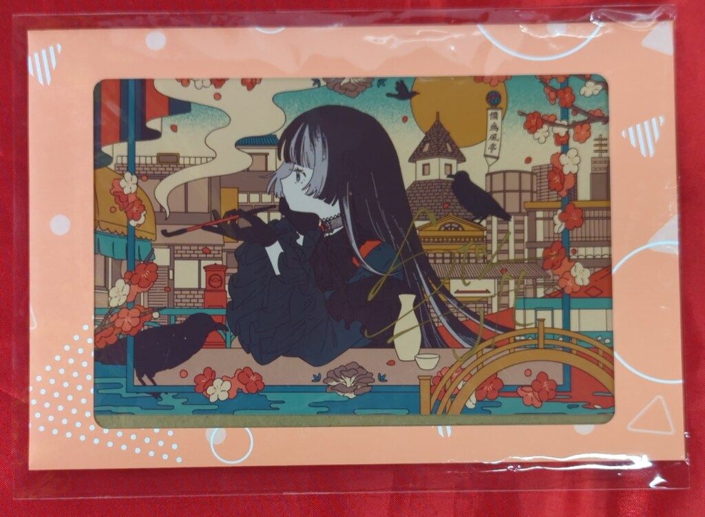 カバー 誕生日記念2025 hololive DEV_IS ReGLOSS 儒烏風亭らでん/直筆