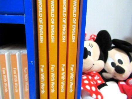 ディズニー英語システム DWE ミッキーミニーマジックペンセット