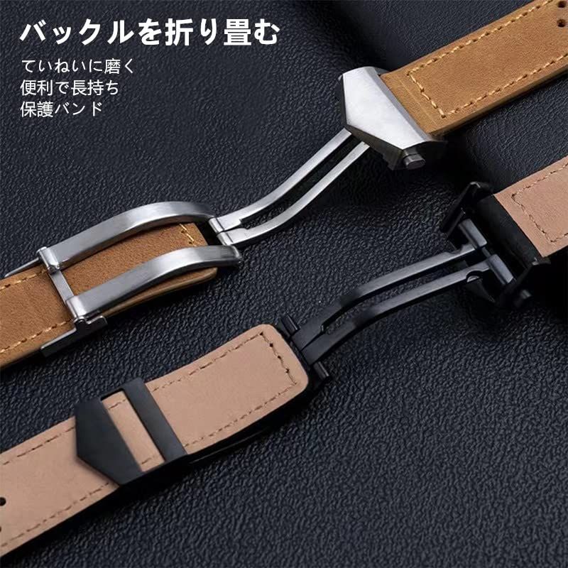 HEYOZURY] 腕時計ベルト TAG HEUER ベルト 時計バンド 革 レザー