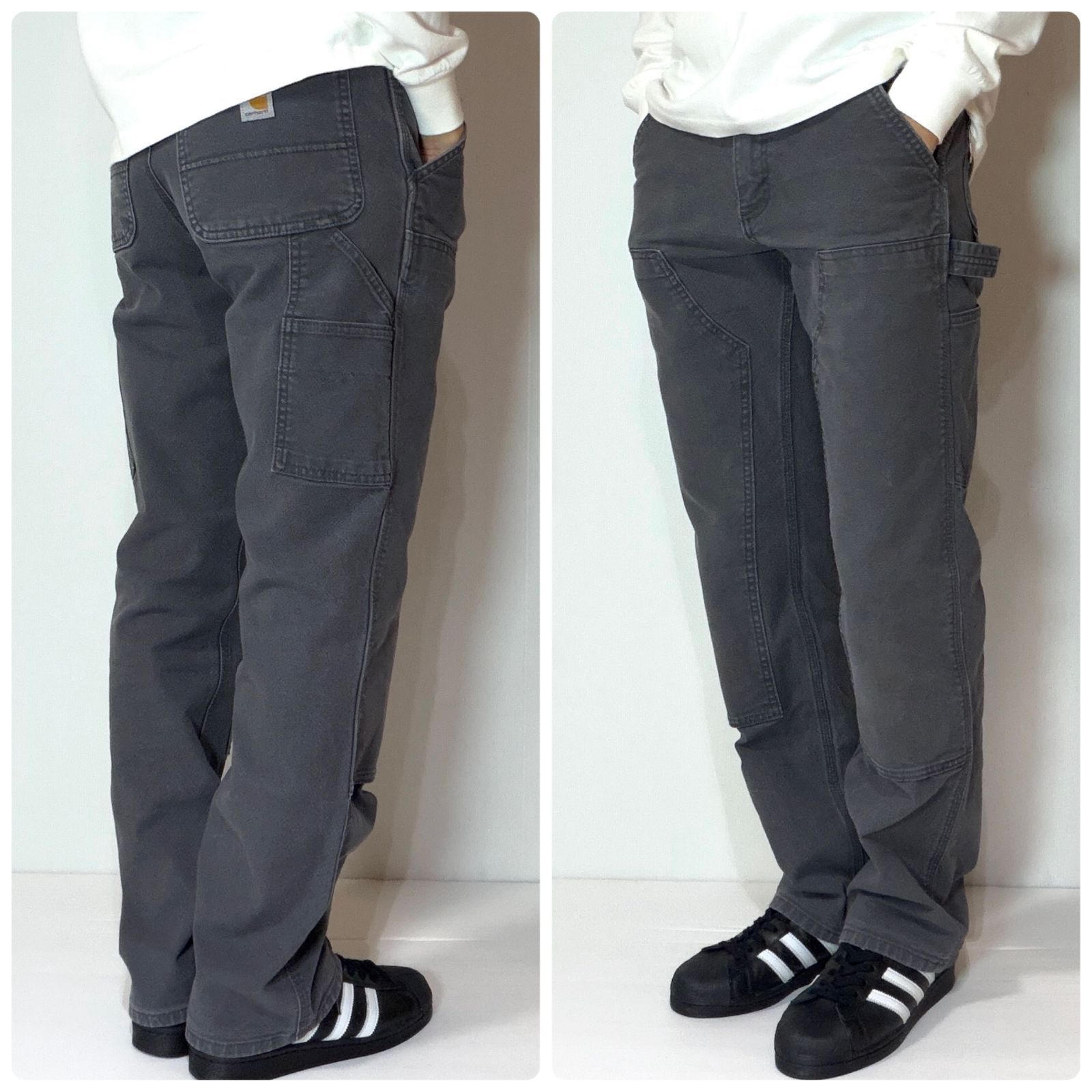 レアサイズ Carhartt カーハート ダブルニー ヘビーウェイト ダック地