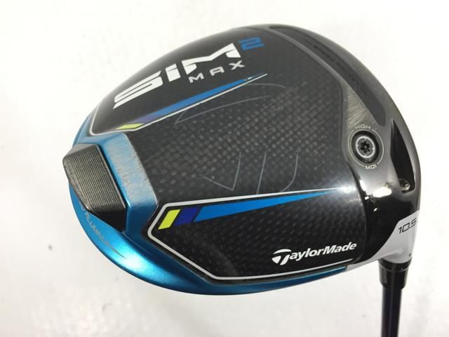 返品OK 【中古ゴルフクラブ】テーラーメイド SIM2 MAX (シム2 マックス) ドライバー 2021 (日本仕様) TENSEI BLUE TM50 1W