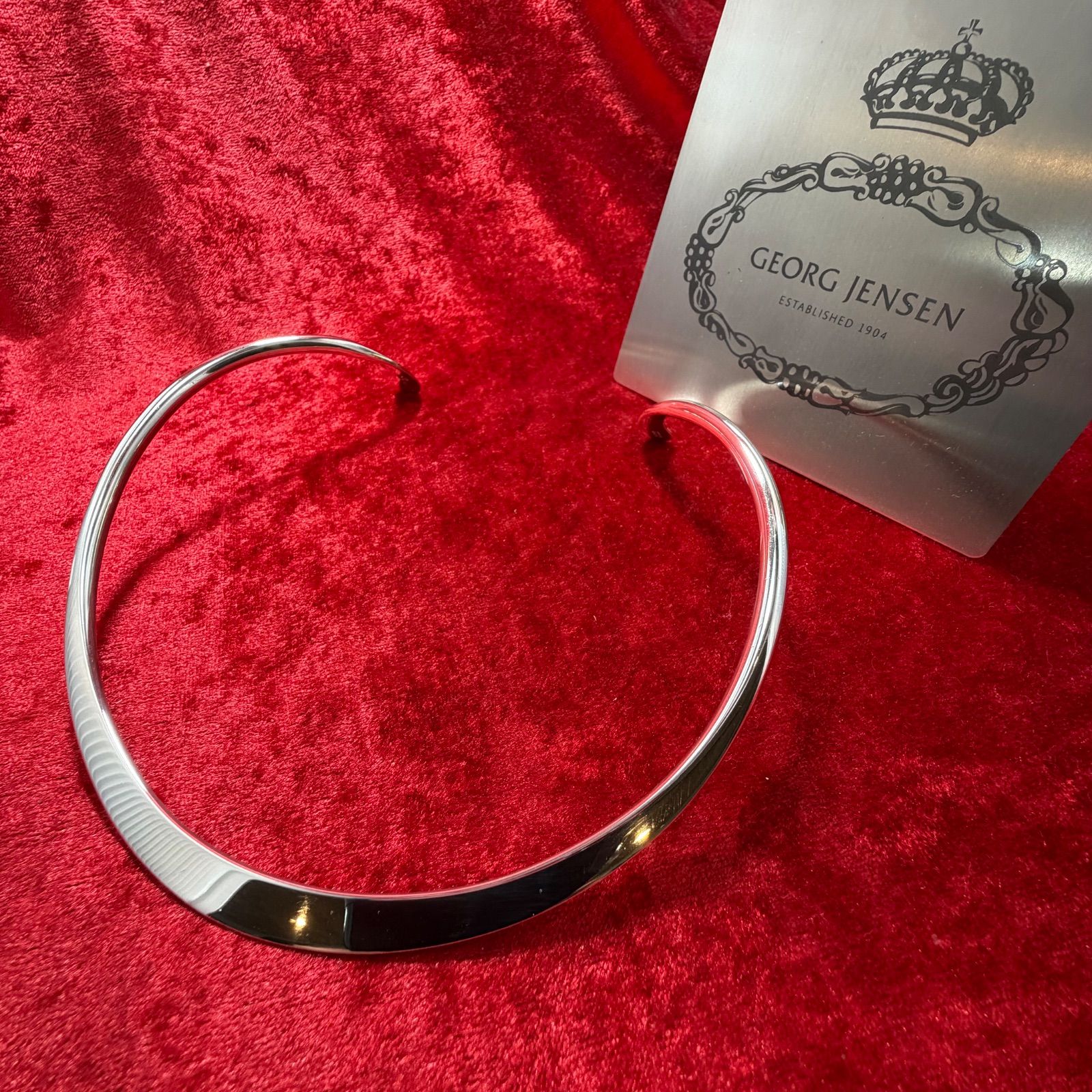 美品 チョーカー ♯A10A ジョージジェンセン/GEORG JENSEN - メルカリ