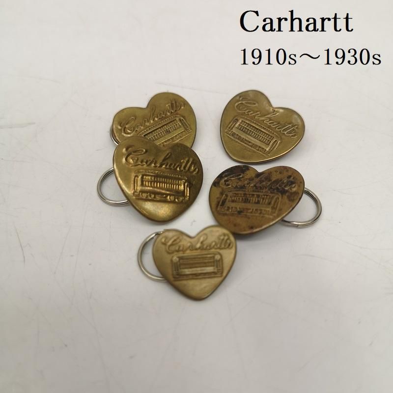 1910年〜30年代　カーハート　CARHARTT　チェンジボタン　ヴィンテージ カーハート 1910s ～ 1930s ハートチェンジ ボタン ビンテージ