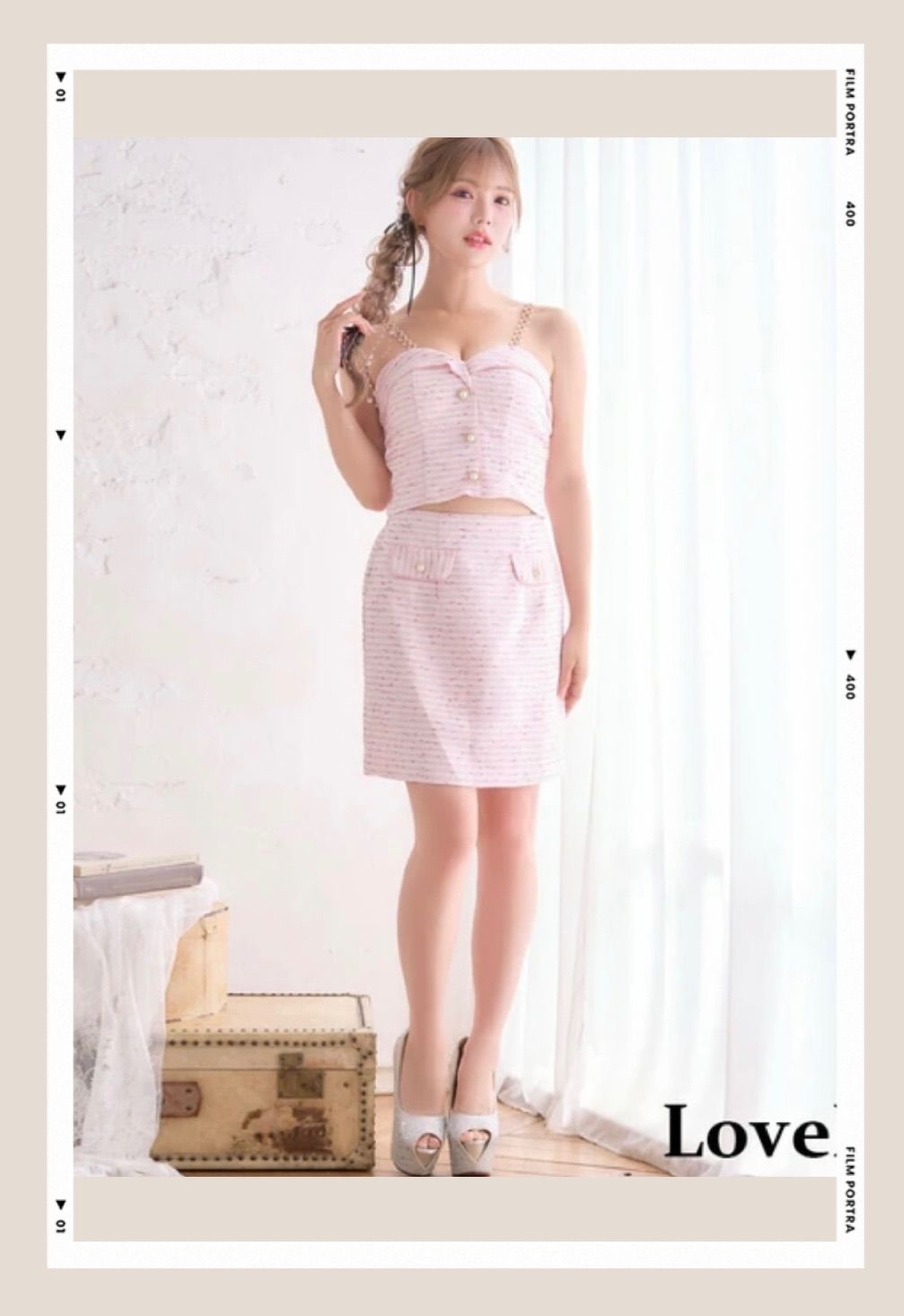 新品　Love Rich キャバドレス　ミニドレス セットアップ　フリル 新品 Love Rich ミニドレス セットアップ キャバドレス - メルカリ