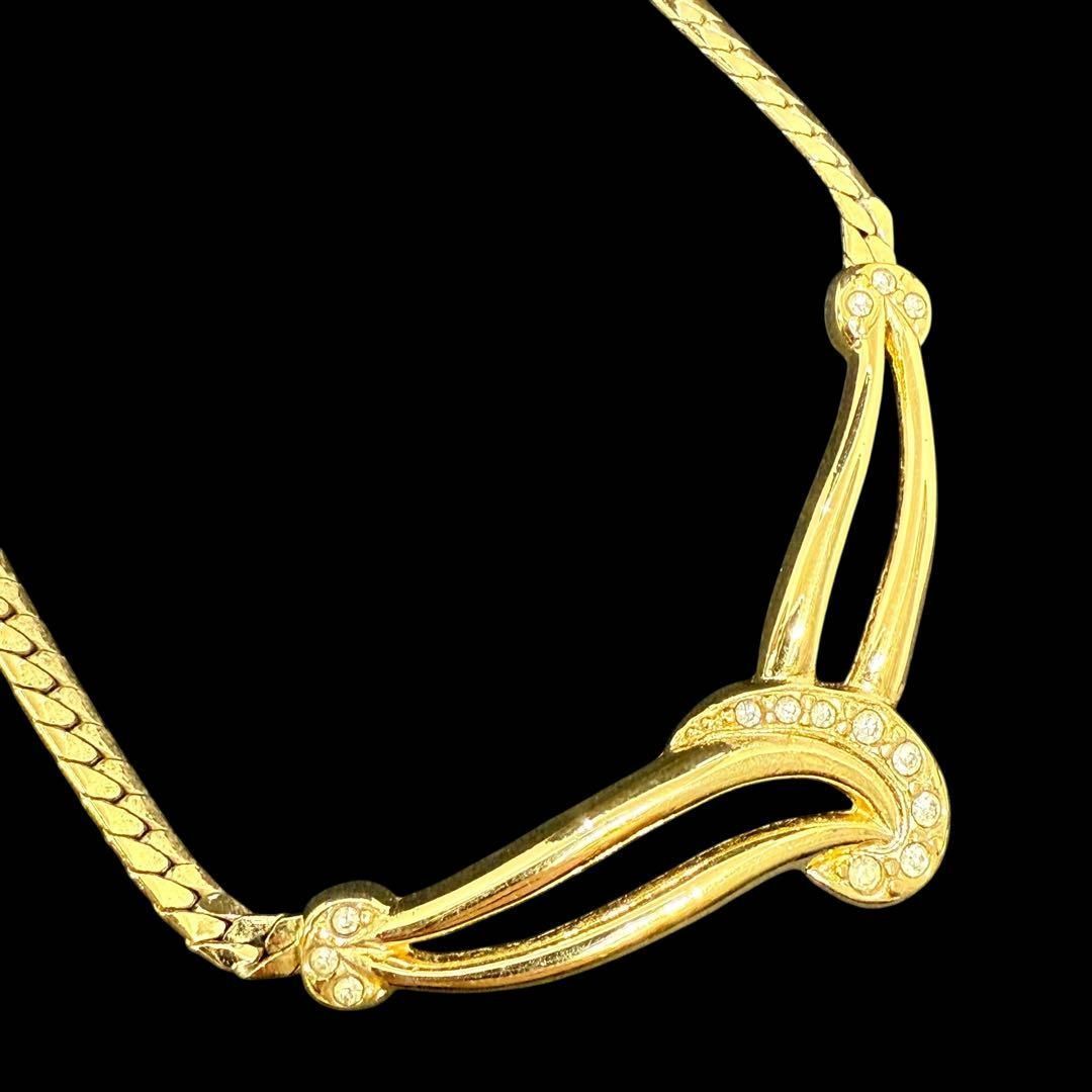 極美品】GIVENCHY ジバンシー ネックレス マリンチェーン ゴールド刻印