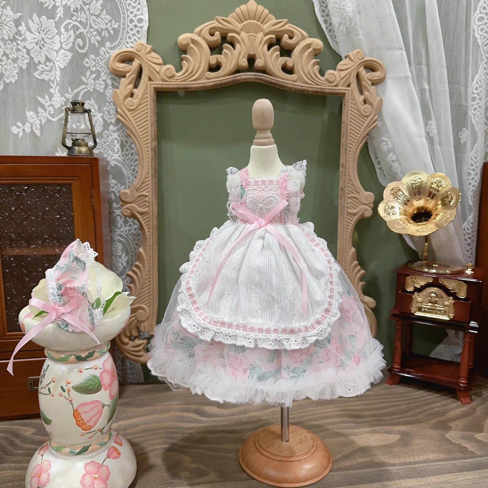 MDD MSD ドール服 スーパードルフィー洋服 エプロンワンピース - メルカリ