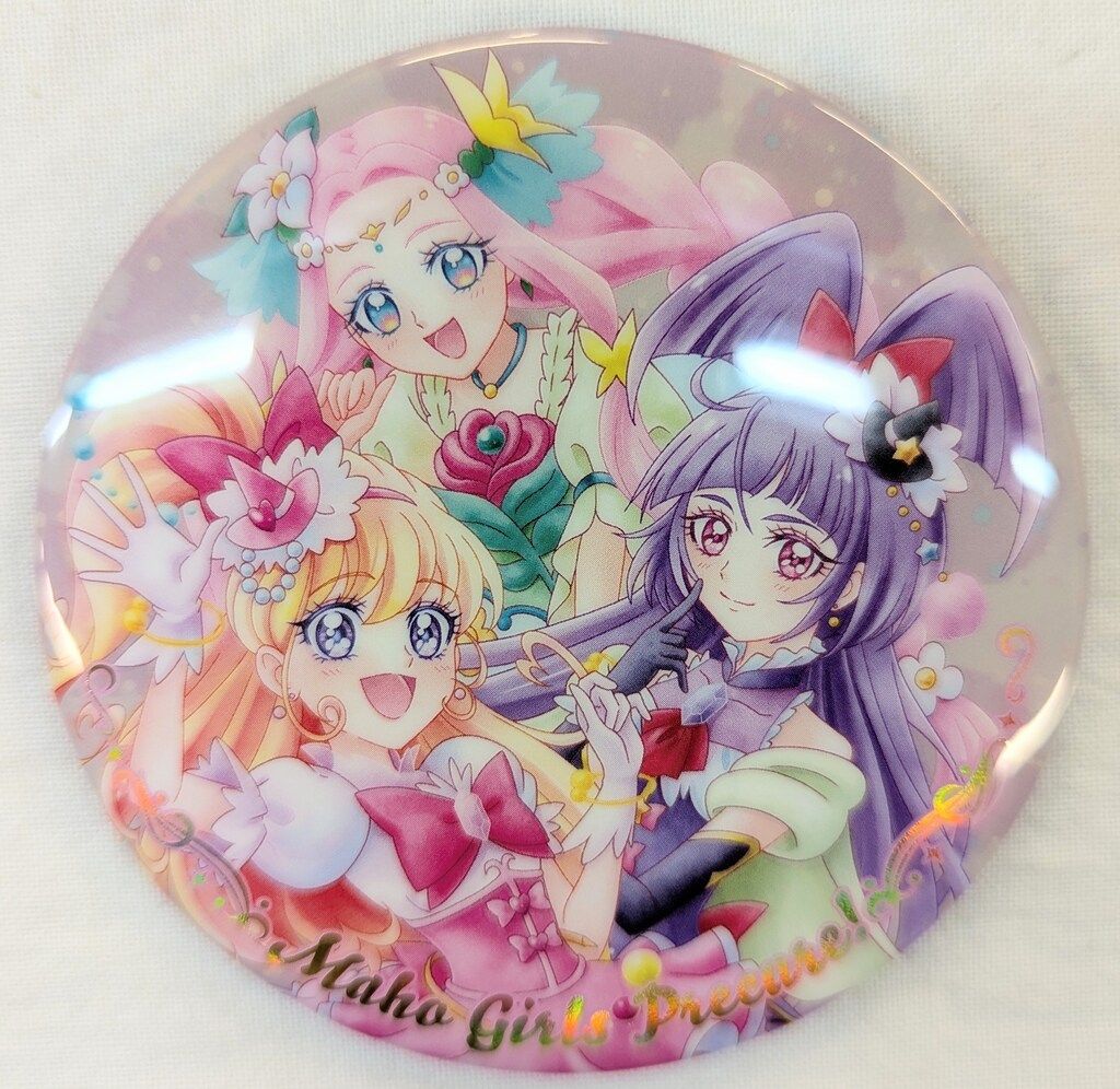 バンダイ プリキュアオールスターズBIG缶バッジBiscuit-20th