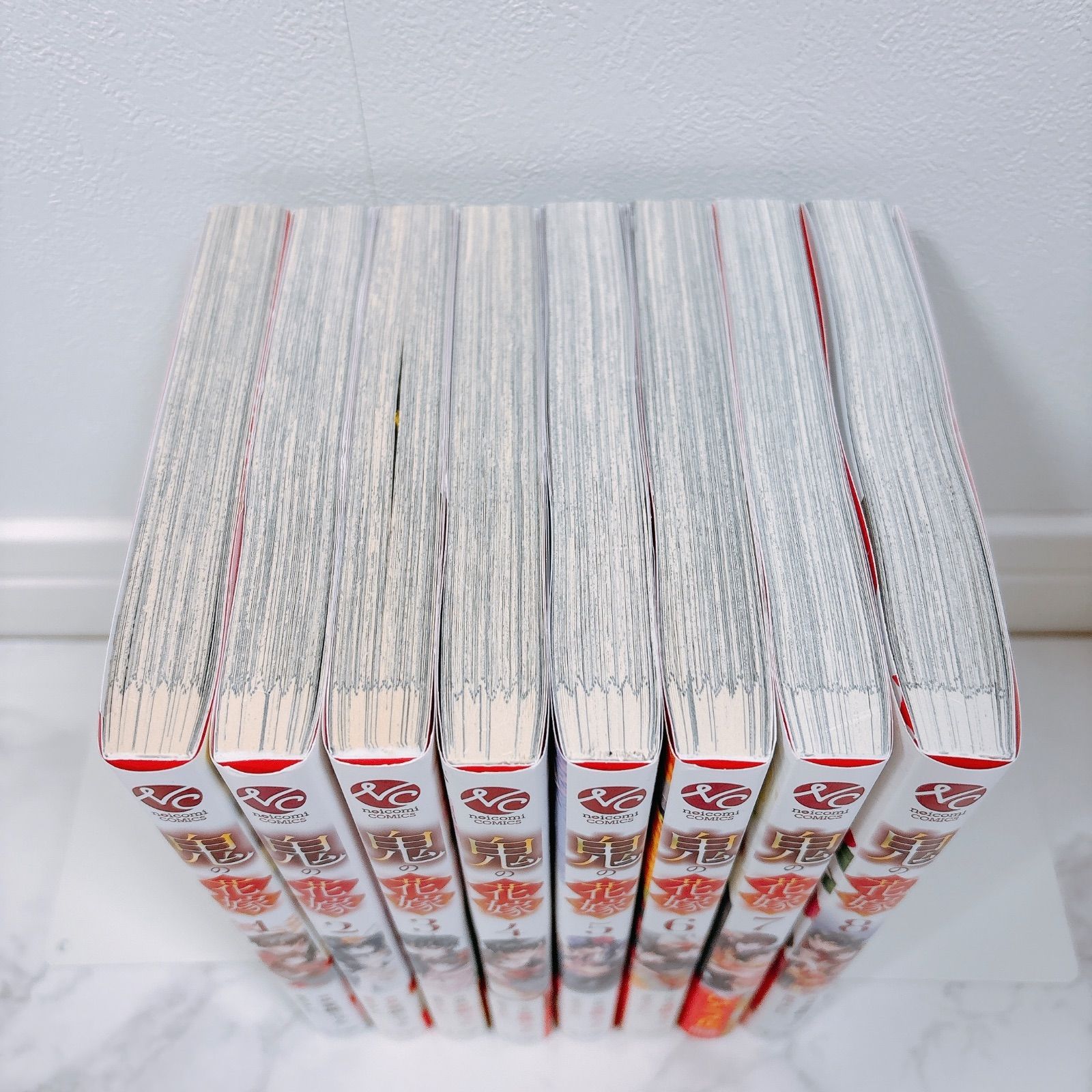 鬼の花嫁 全巻セット 1～8巻 購入特典付き イラストカード しおり