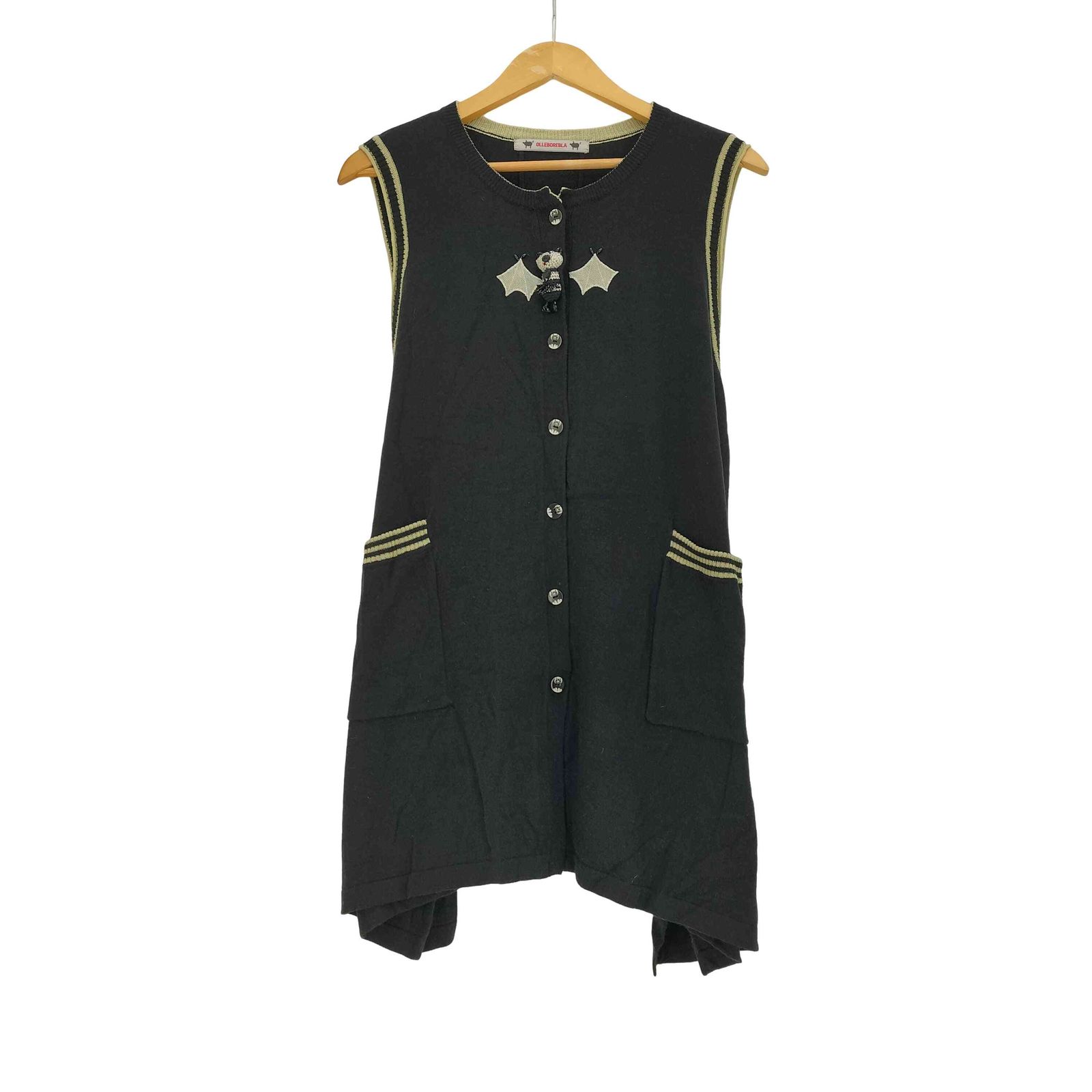 アルベロベロ OLLEBOREBLA オレボレブラ ブタさん コウモリ アップリケ