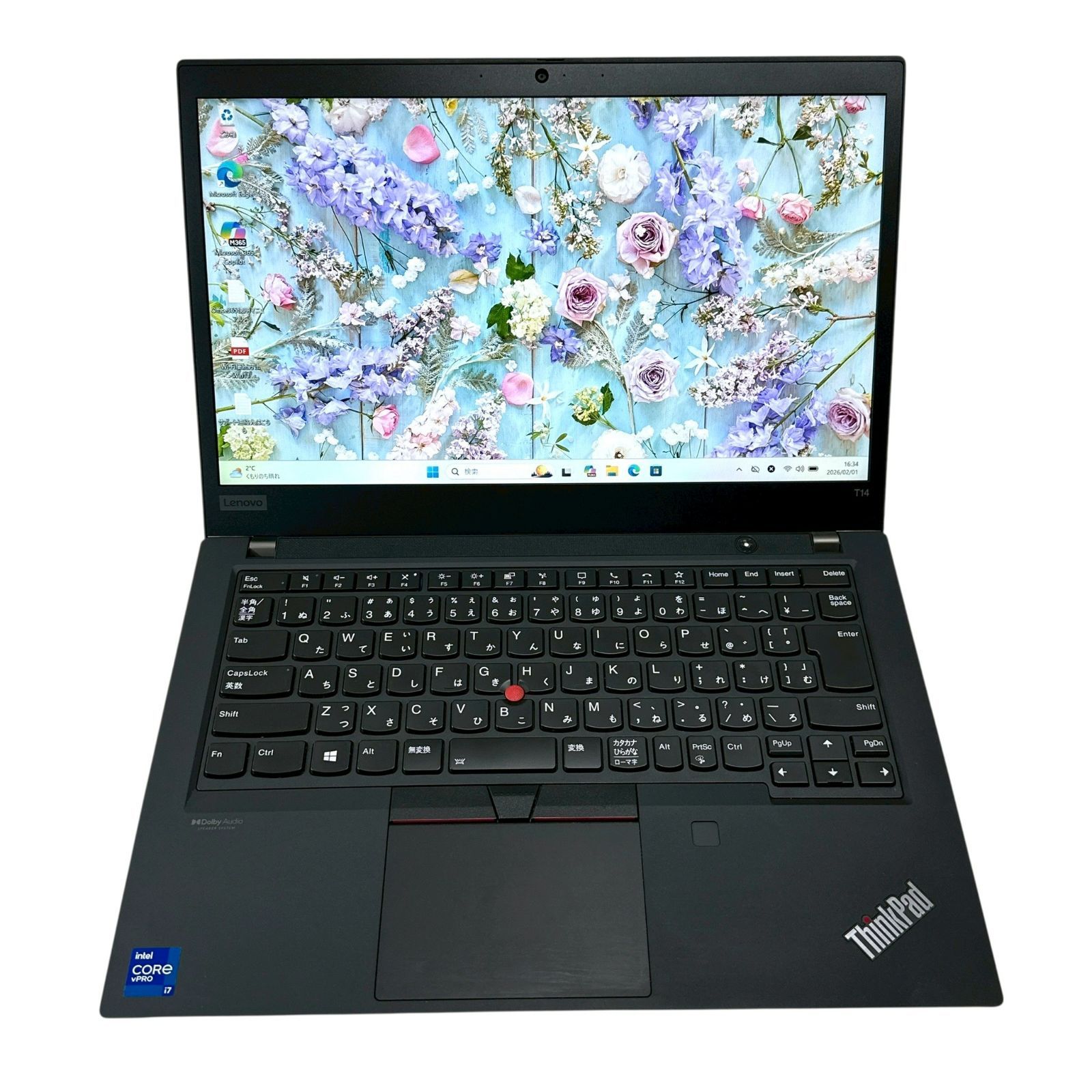 極美品】Lenovo ThinkPad T14 Gen2 Core i7-1185G7 第11世代 16GB