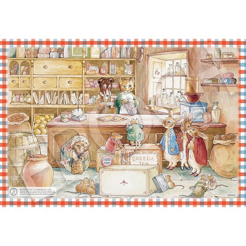 新着商品】エポック社 300ピース ジグソーパズル ピーターラビット