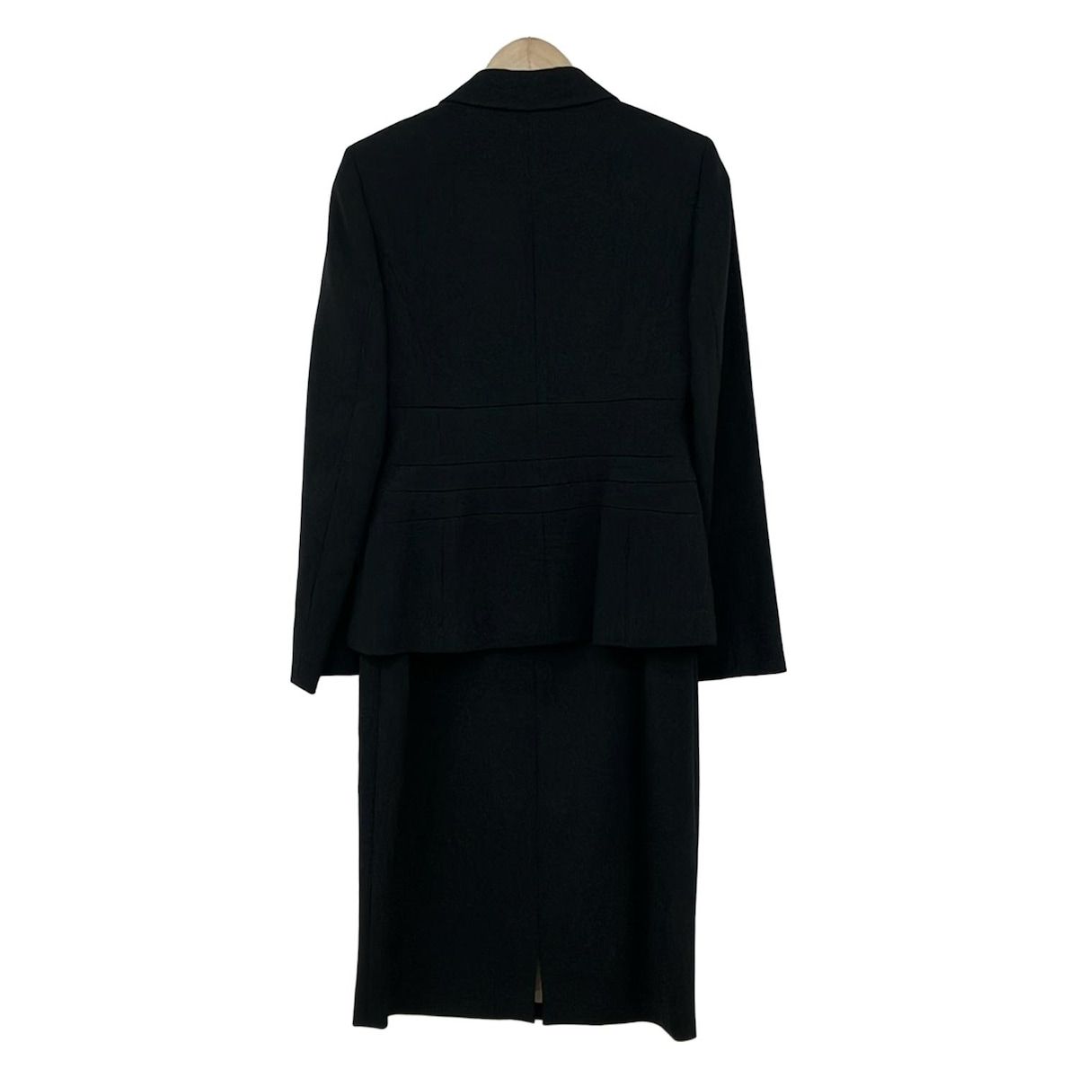 エスカーダ★スーツ ESCADA(エスカーダ) ワンピーススーツ レディース - 黒×白 - メルカリ