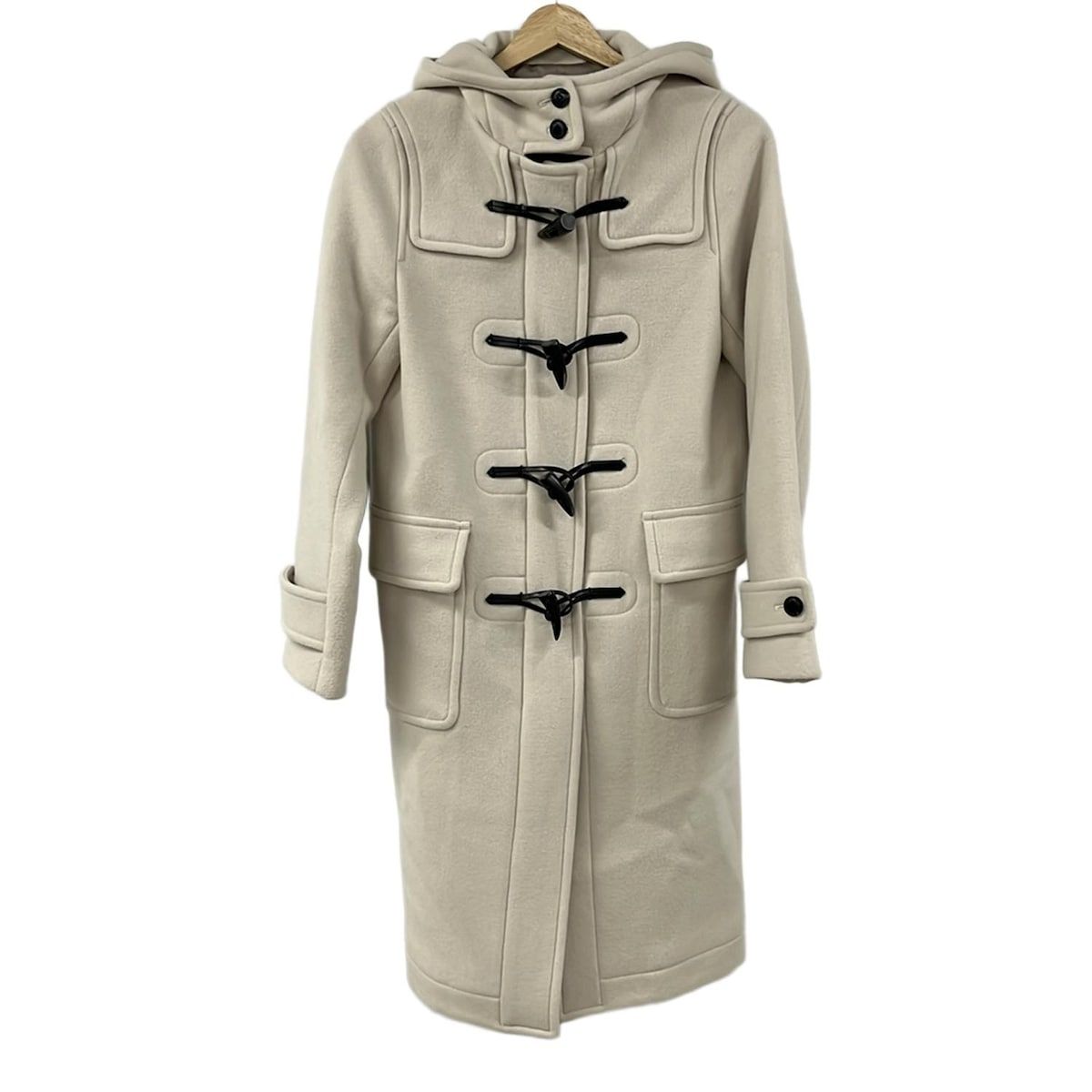 IENA(イエナ) ダッフルコート サイズ36 S レディース美品 - アイボリー