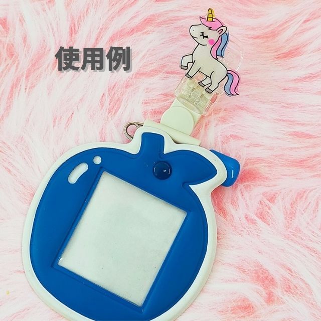 名札用クリップ/ユニコーン/服に穴があかない - メルカリ