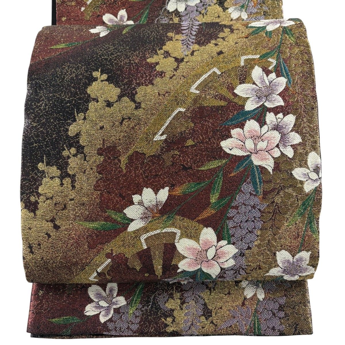 【美品】 袋帯 秀品 六通 正絹 【中古】 美品】 袋帯 秀品 六通 正絹 【中古】の通販 by バイセル ラクマ店｜ラクマ