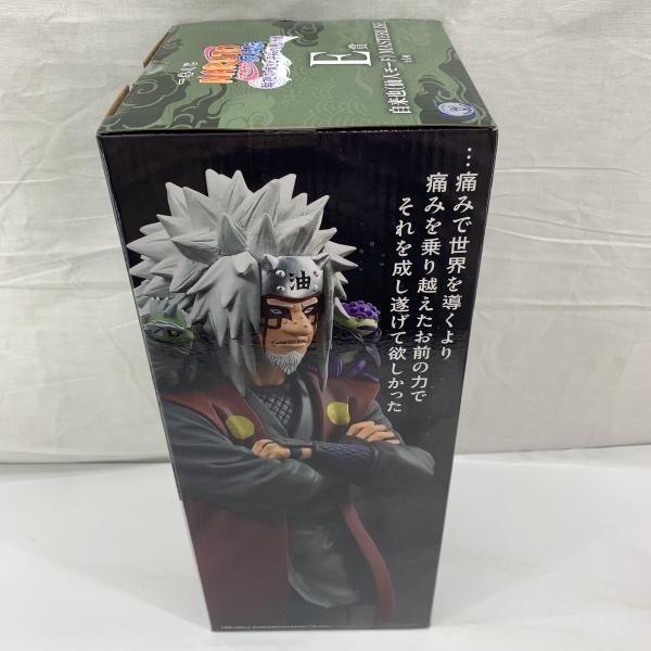 中古】未開)E賞 自来也(仙人モード) MASTERLISE ｢一番くじ NARUTO