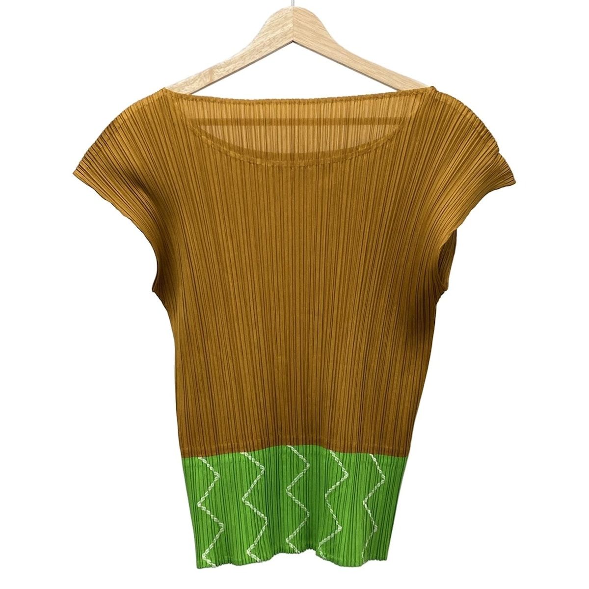 PLEATS PLEASE(プリーツプリーズ) 半袖カットソー サイズ4 XL