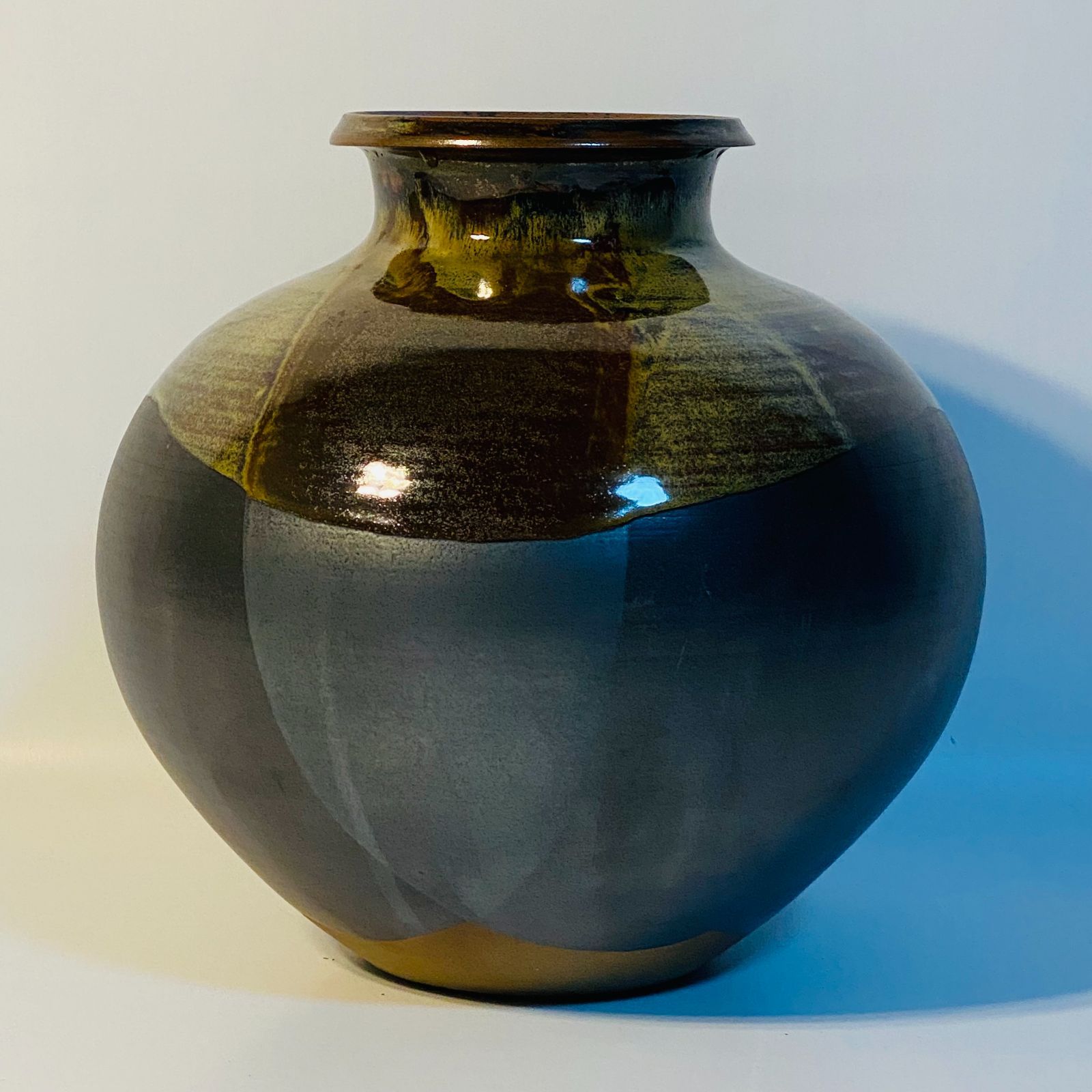 【値下げ！】花瓶 MYK：KENZAN - shin（L）【瓦】【花瓶】【花器】【フラワーベース