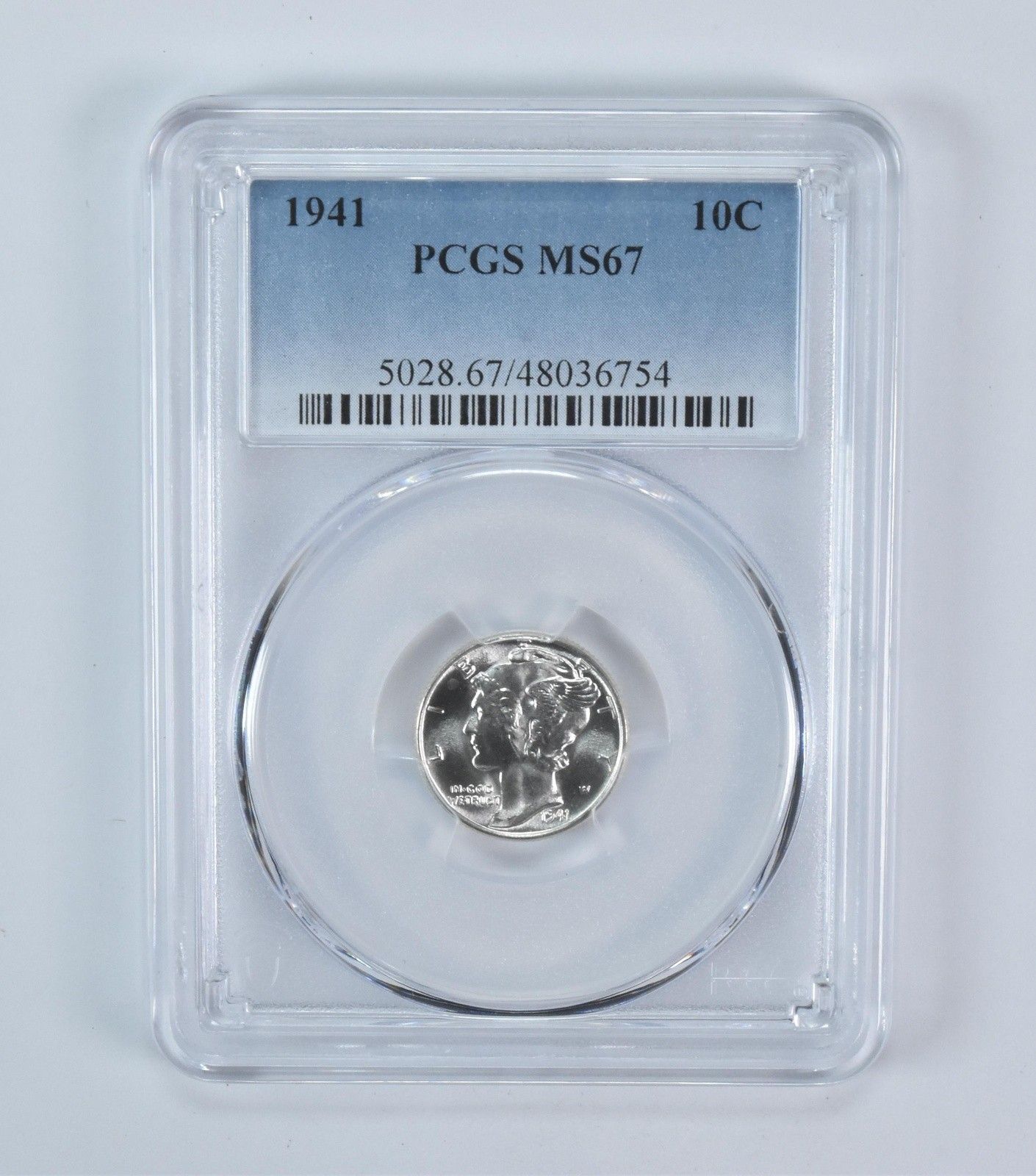 1941年 マーキュリーダイム MS67 PCGS ブルーラベル - メルカリ