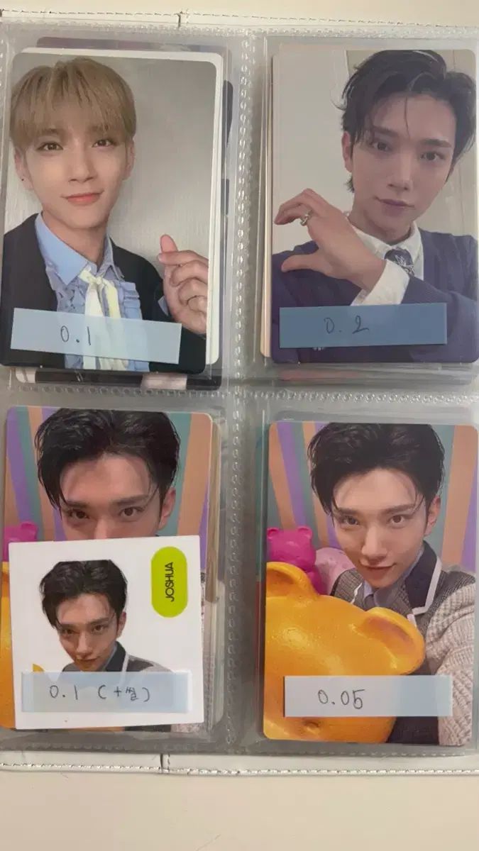 25枚) SEVENTEEN(セブンティーン・セブチ) ジョシュア(JOSHUA) トレカ