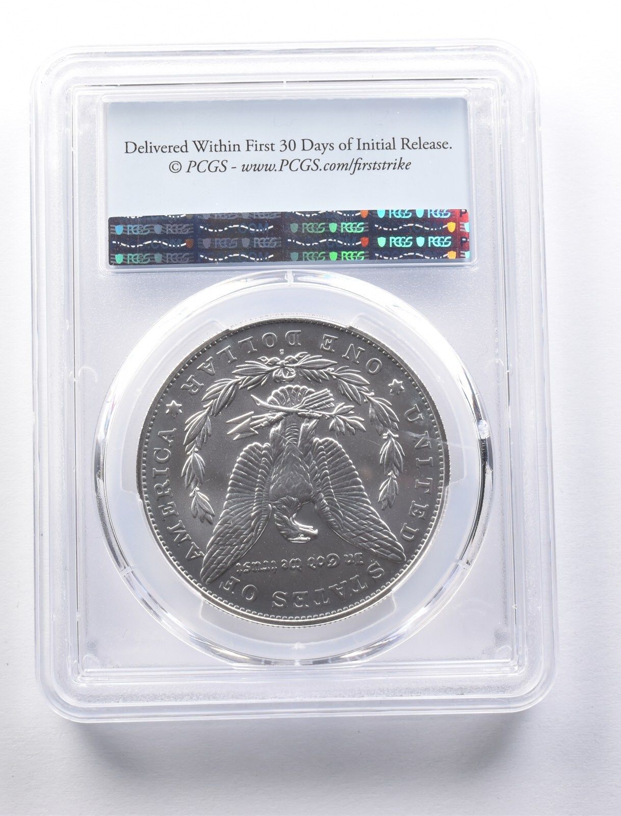 2021-S モルガン・シルバー・ダラー・ファースト・ストライク MS70