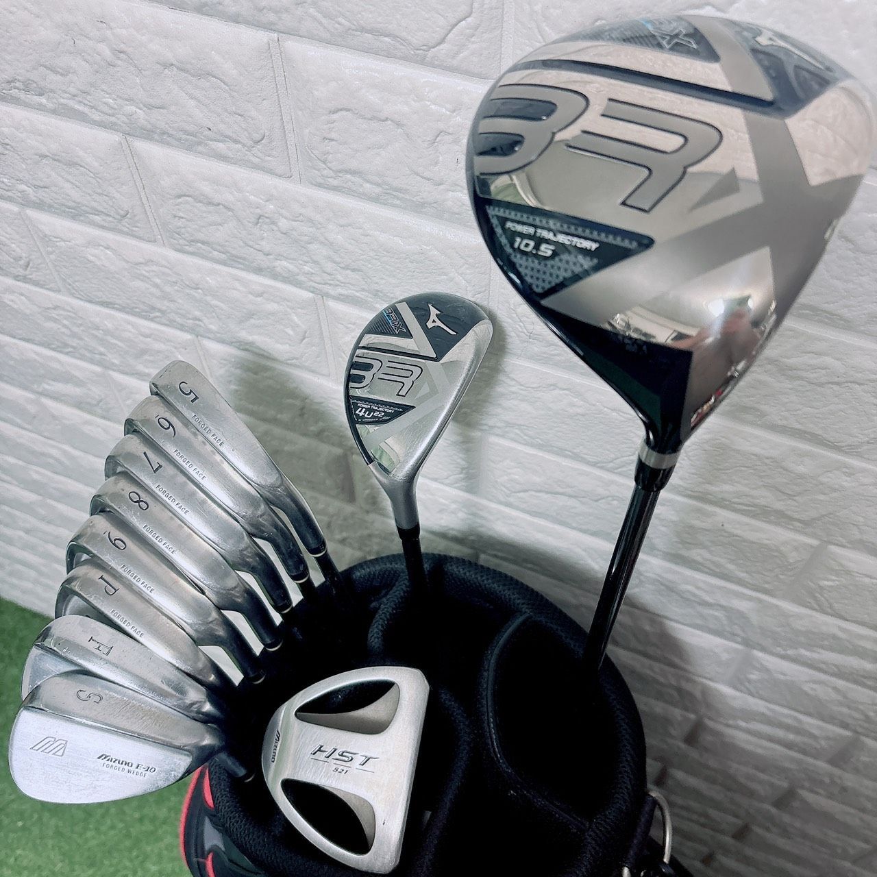 ゴルフクラブ メンズ セット MIZUNO ミズノ BR-X 11本 初心者 キャディ 