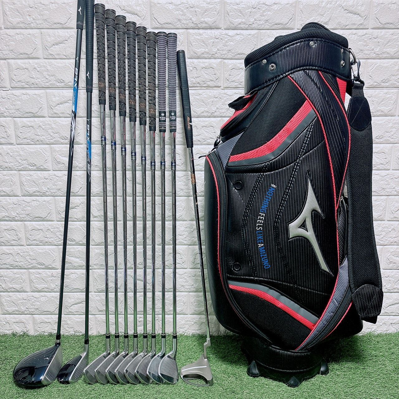 Mizuno BR-Xゴルフクラブセット キャディバッグ付き 初心者レディース