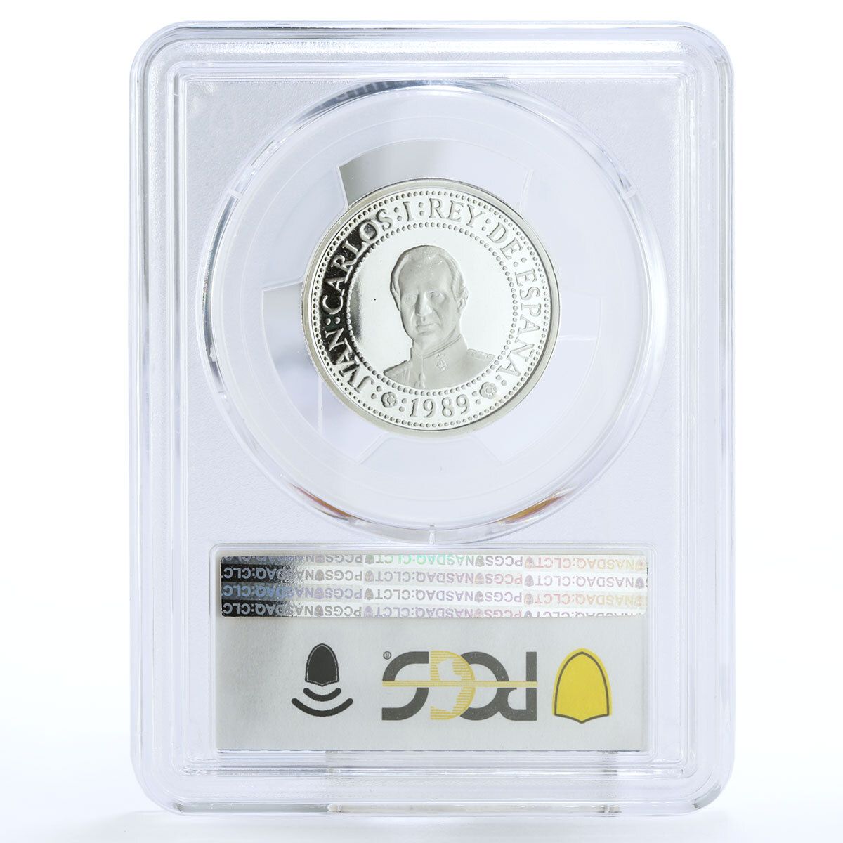 スペイン 500ペセタ アメリカ大陸発見 マヤ彫刻 PR67 PCGS 銀貨 1989年