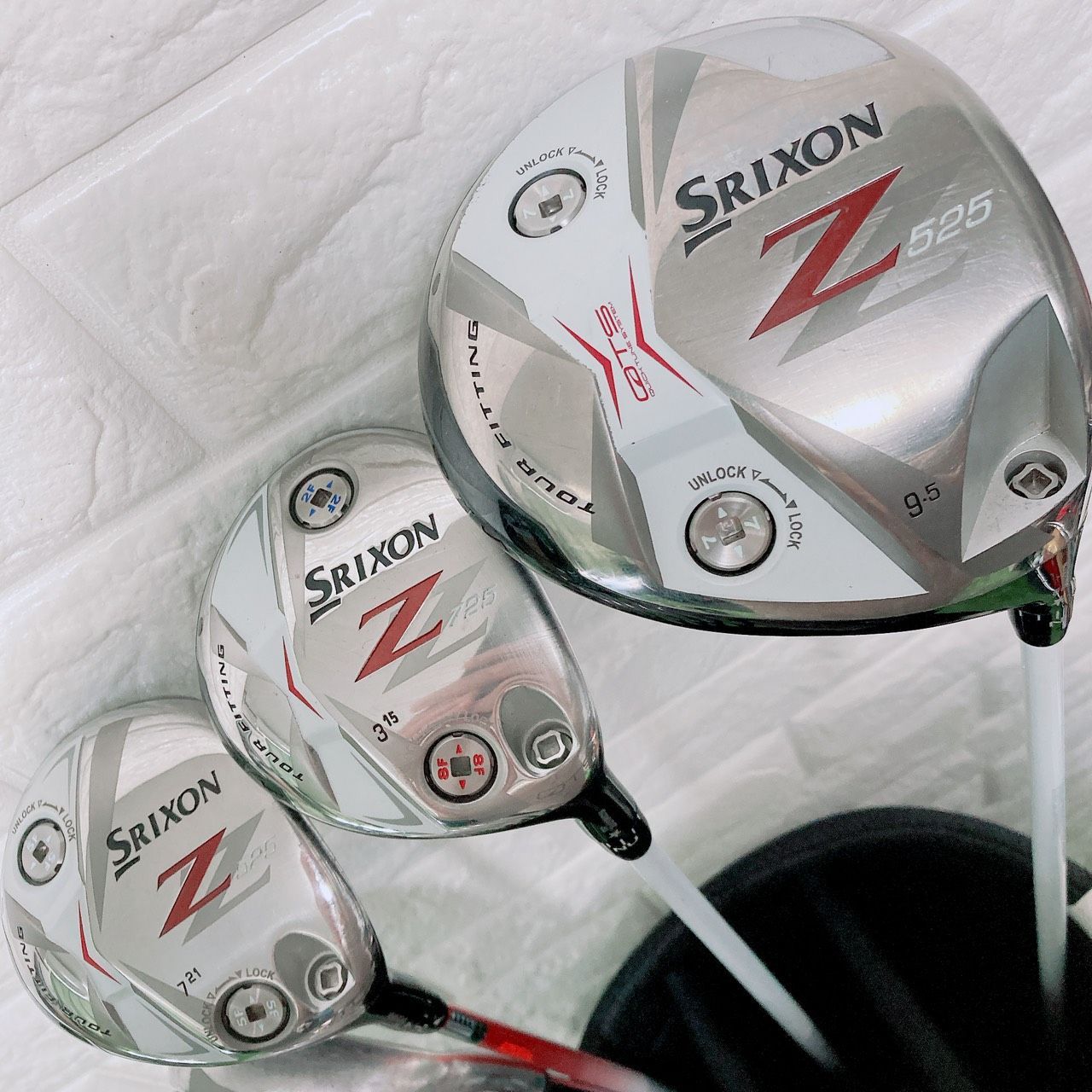 ゴルフクラブ メンズ セット SRIXON スリクソン Z525 Z725 GIE 12本 